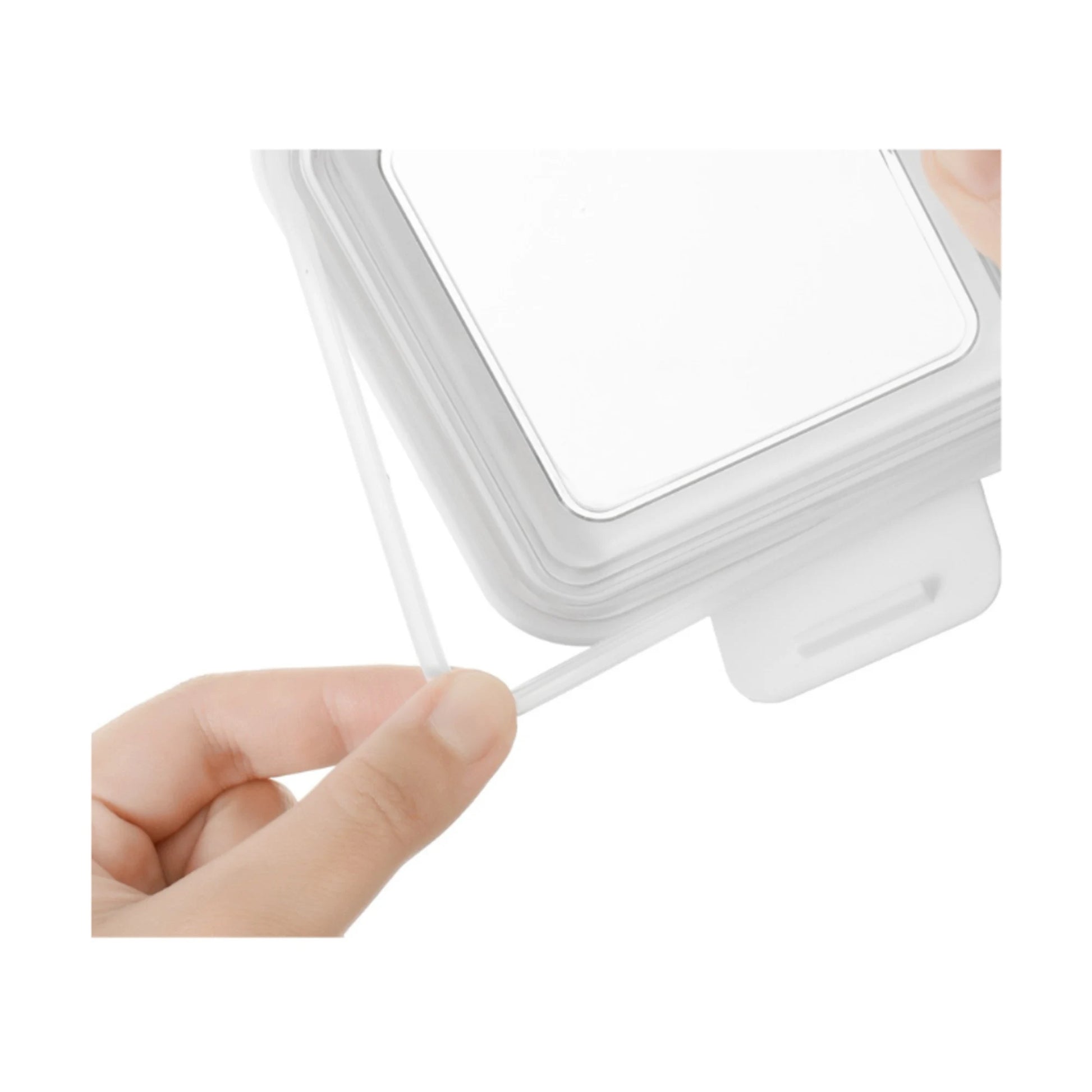 ZenLife Glen Square Airtight Container, 1800ml, 10.5x11x24.5cm