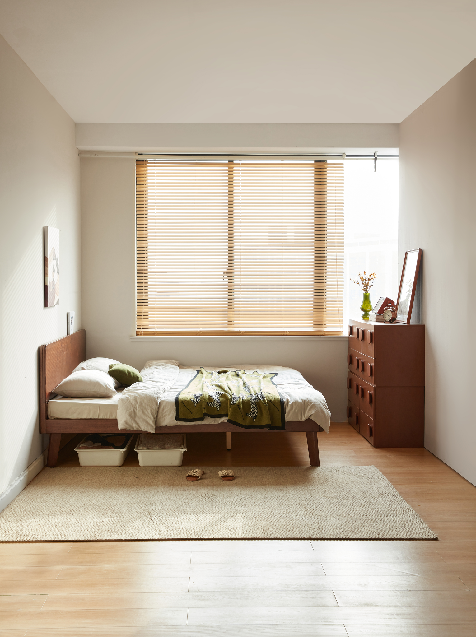 Linspire Kael Global Super King Solid Wood Standard Bed Frame