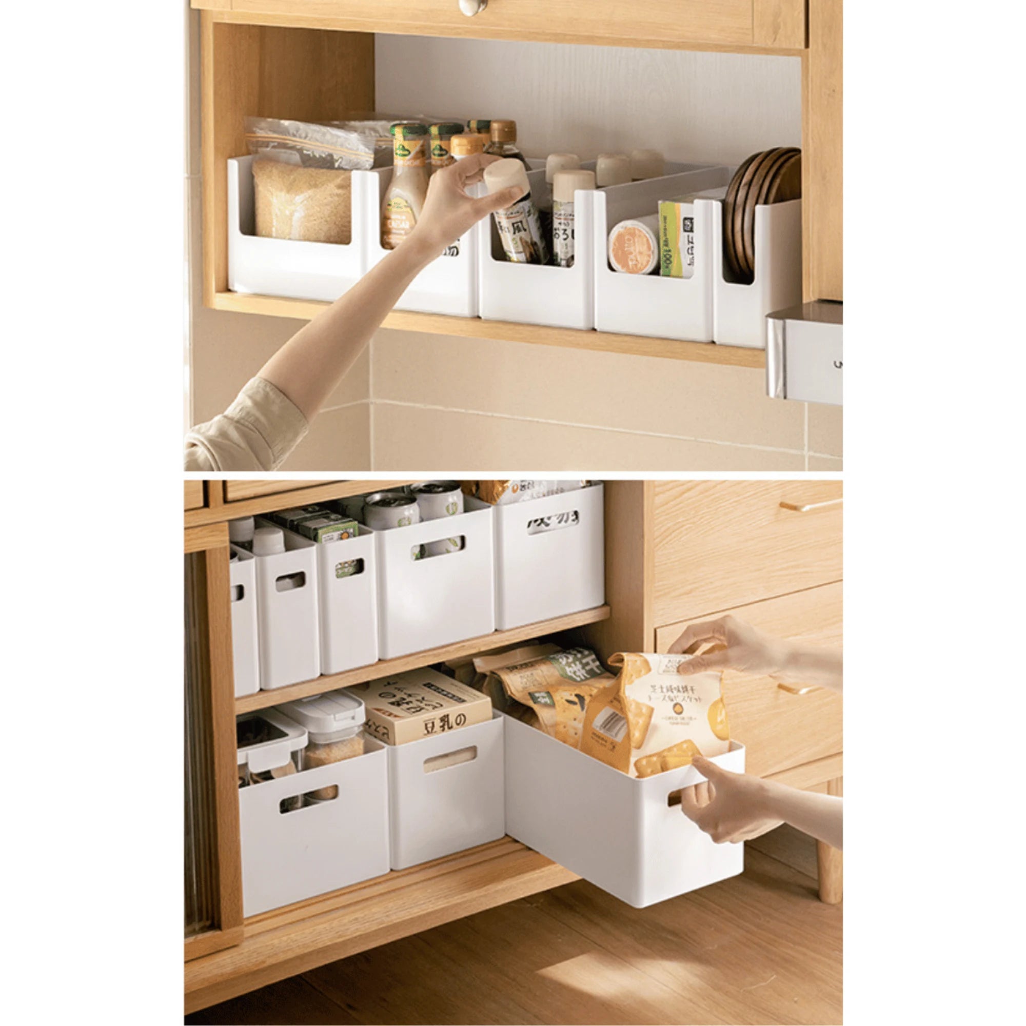Zenlife Ridge Storage Box, White