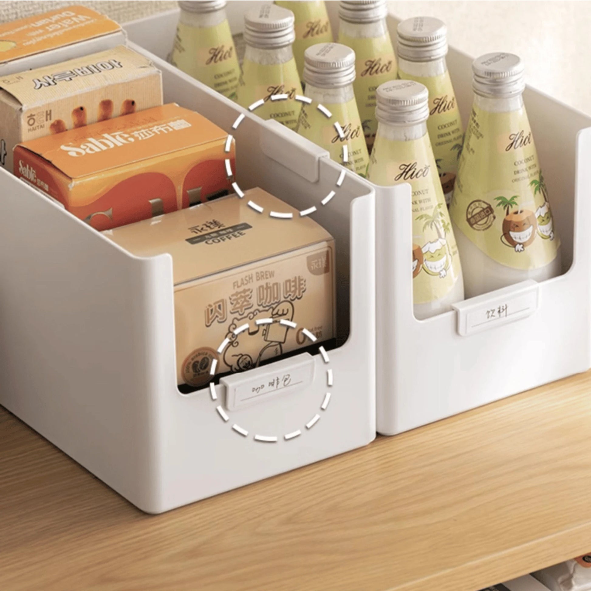 Zenlife Ridge Storage Box, White