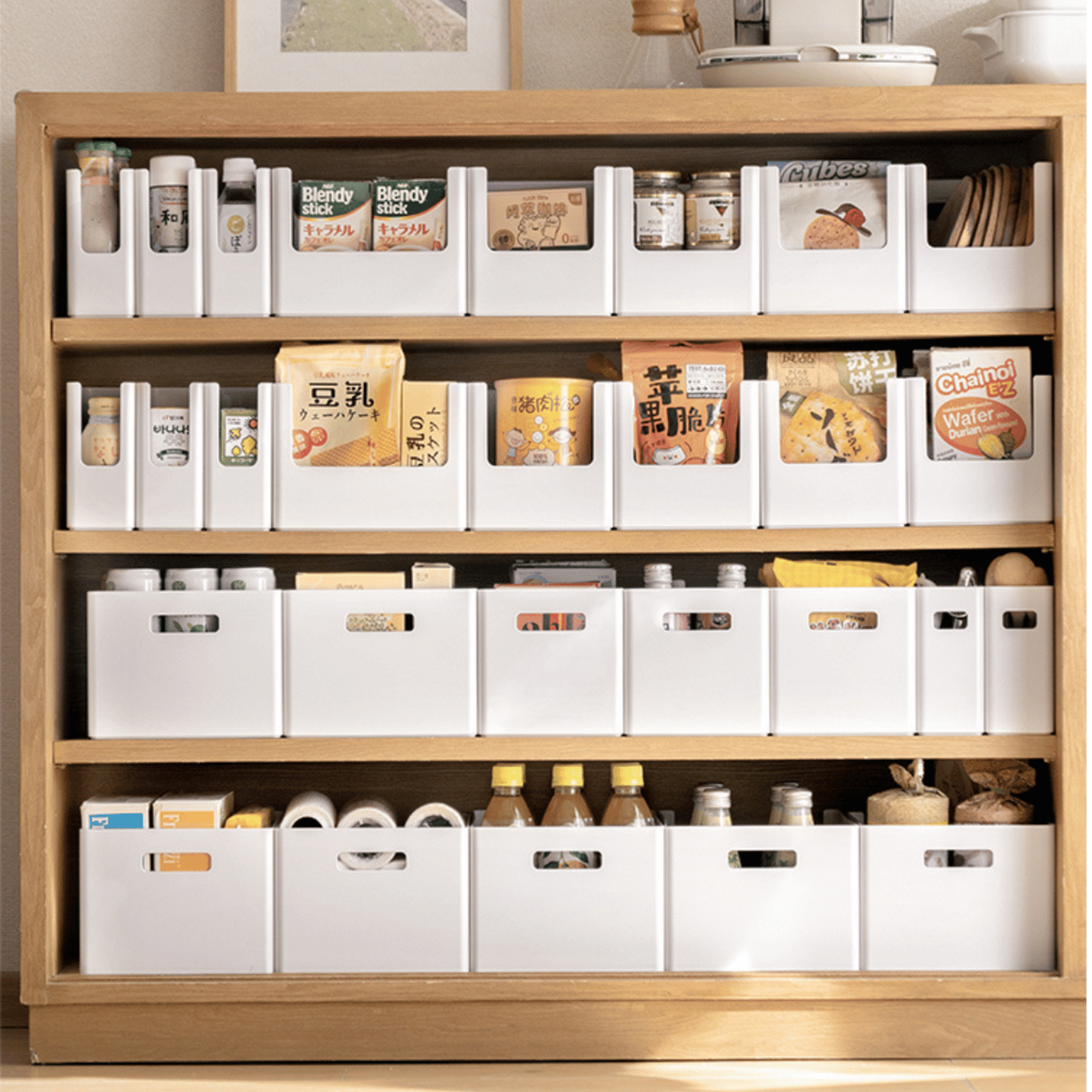 Zenlife Ridge Storage Box, White