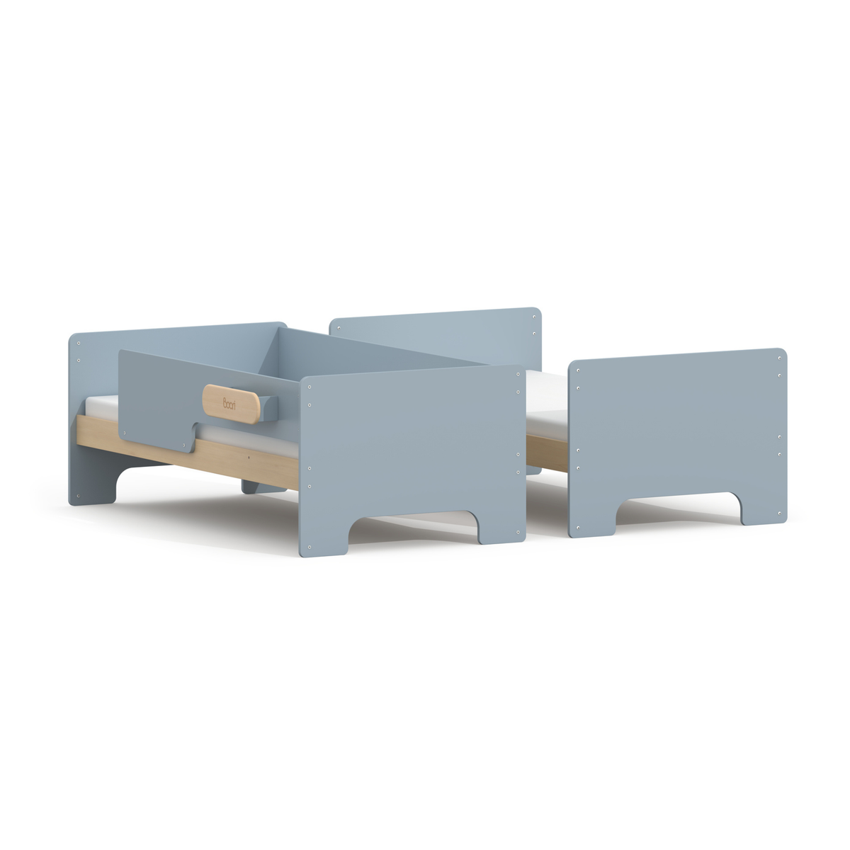 Boori Neat Kid NZ Single Bunk Bed, Blueberry and Almond
