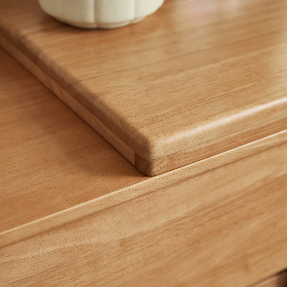 Linspire Yumi Solid Wood Dressing Table with Chest of 6 Drawers
