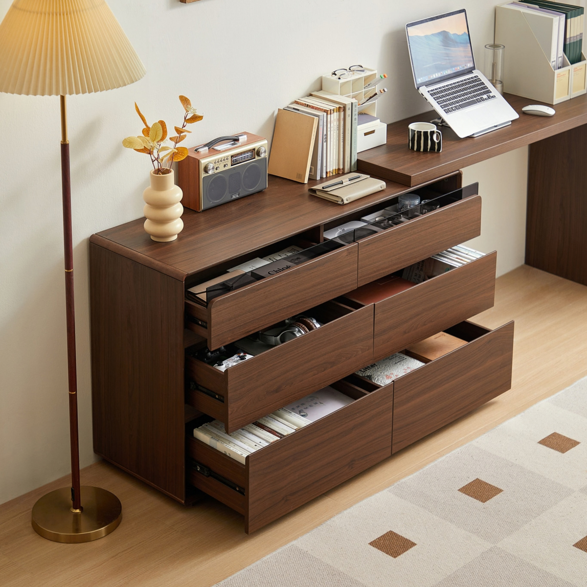 Linspire Ursula 6-Drawer Dressing Table