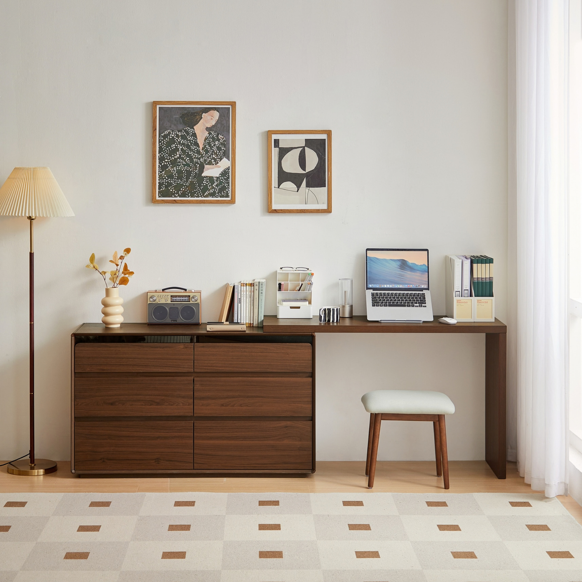 Linspire Ursula 6-Drawer Dressing Table