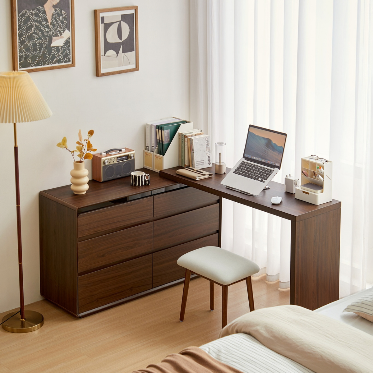 Linspire Ursula 6-Drawer Dressing Table
