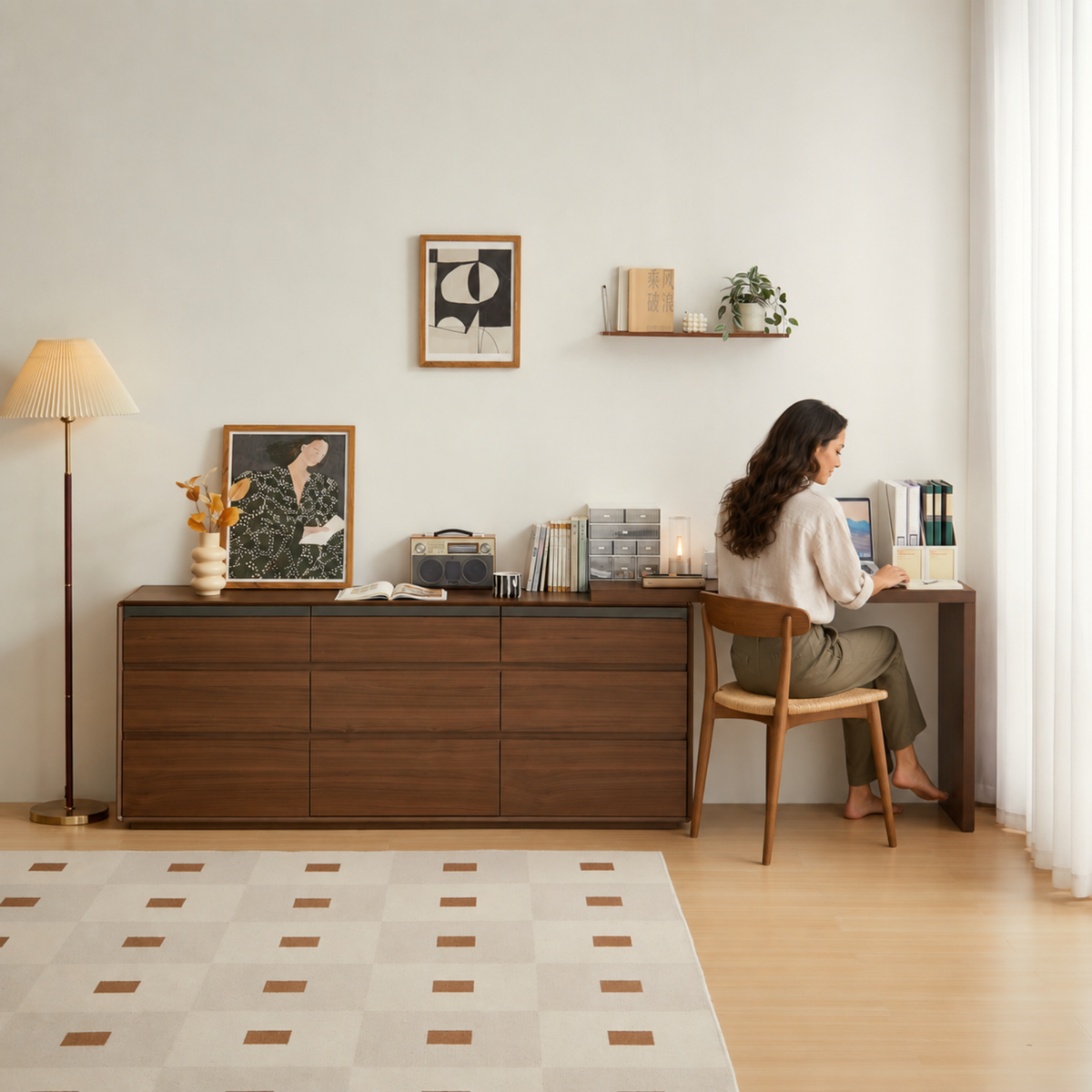 Linspire Ursula 9-Drawer Dressing Table