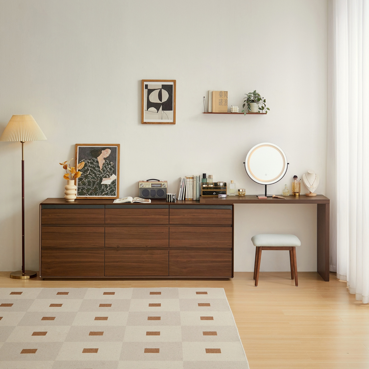 Linspire Ursula 9-Drawer Dressing Table