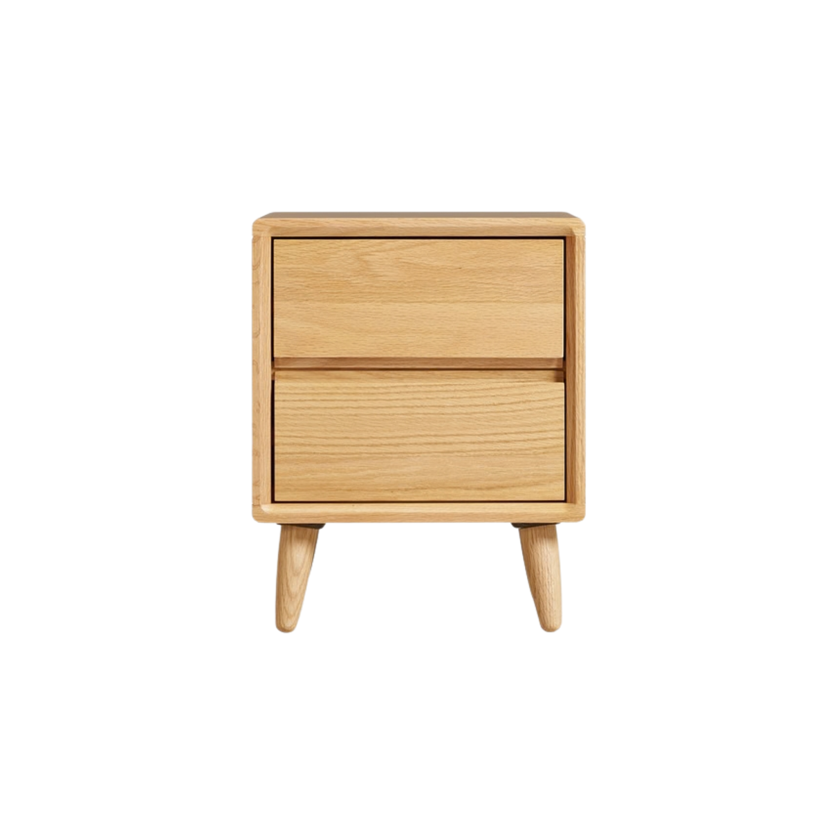 Linspire Aspen Solid Wood Bedside Table, W40cm, Natural Wood
