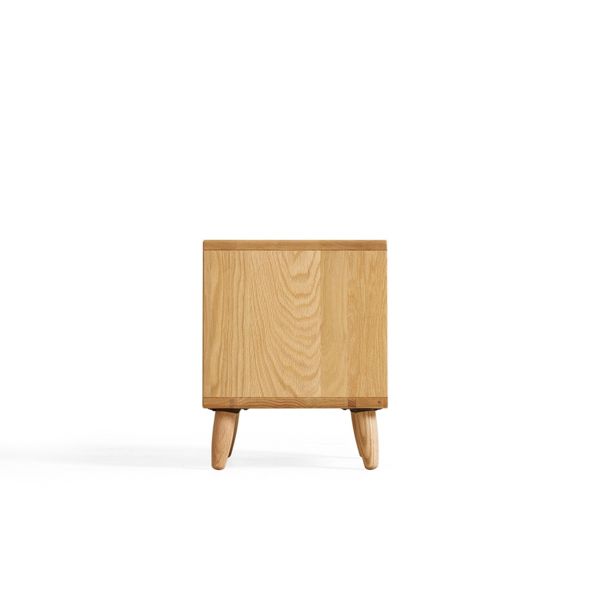 Linspire Aspen Solid Wood Bedside Table, W40cm, Natural Wood