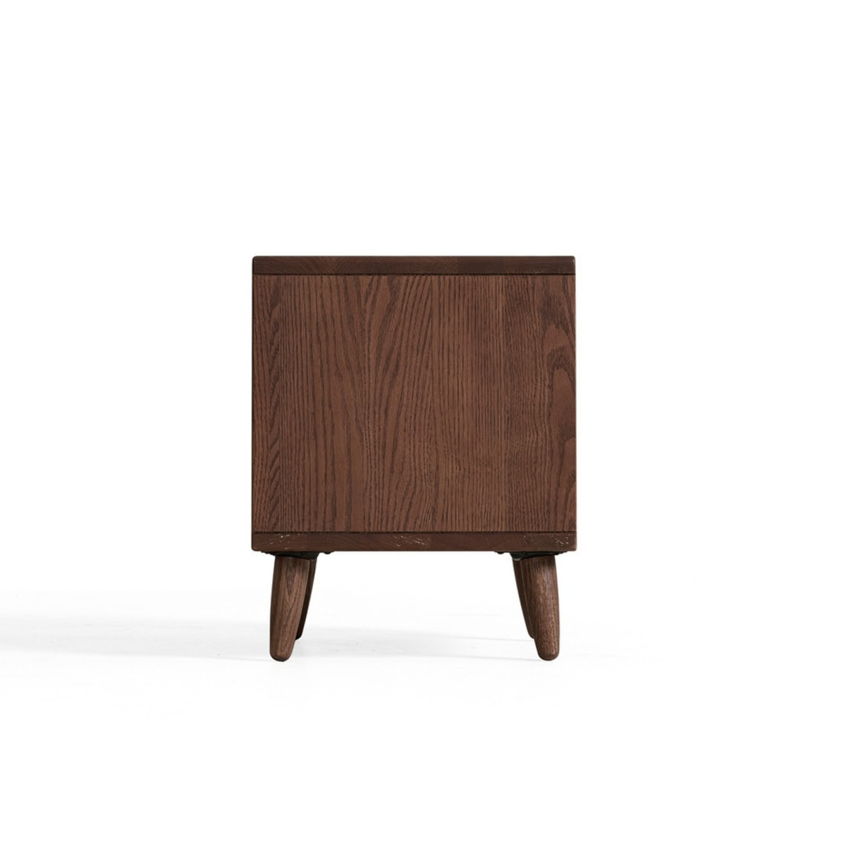 Linspire Aspen Solid Wood Bedside Table, W40cm, Dark Wood