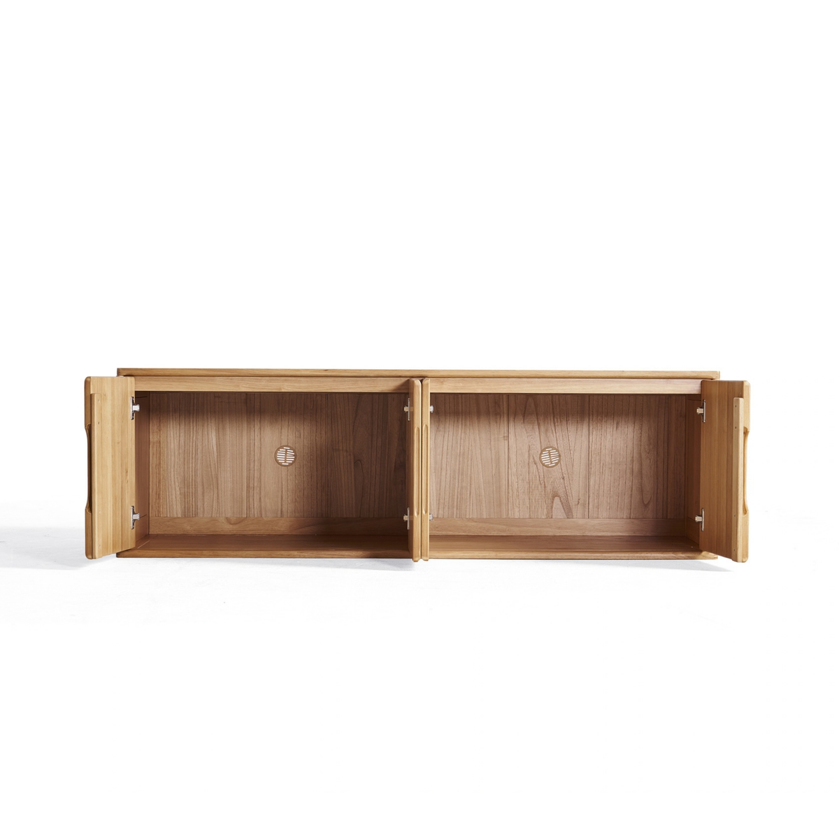Linspire Halden 4-Door Solid Wood Wardrobe Top Cabinet, W120cm