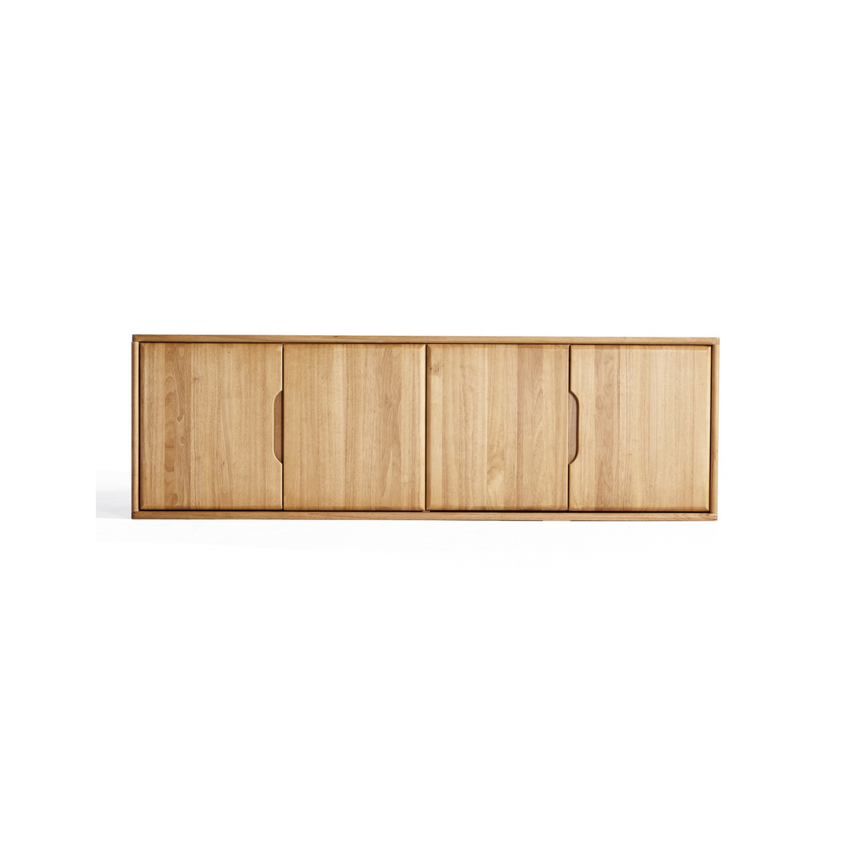 Linspire Halden 4-Door Solid Wood Wardrobe Top Cabinet, W160cm
