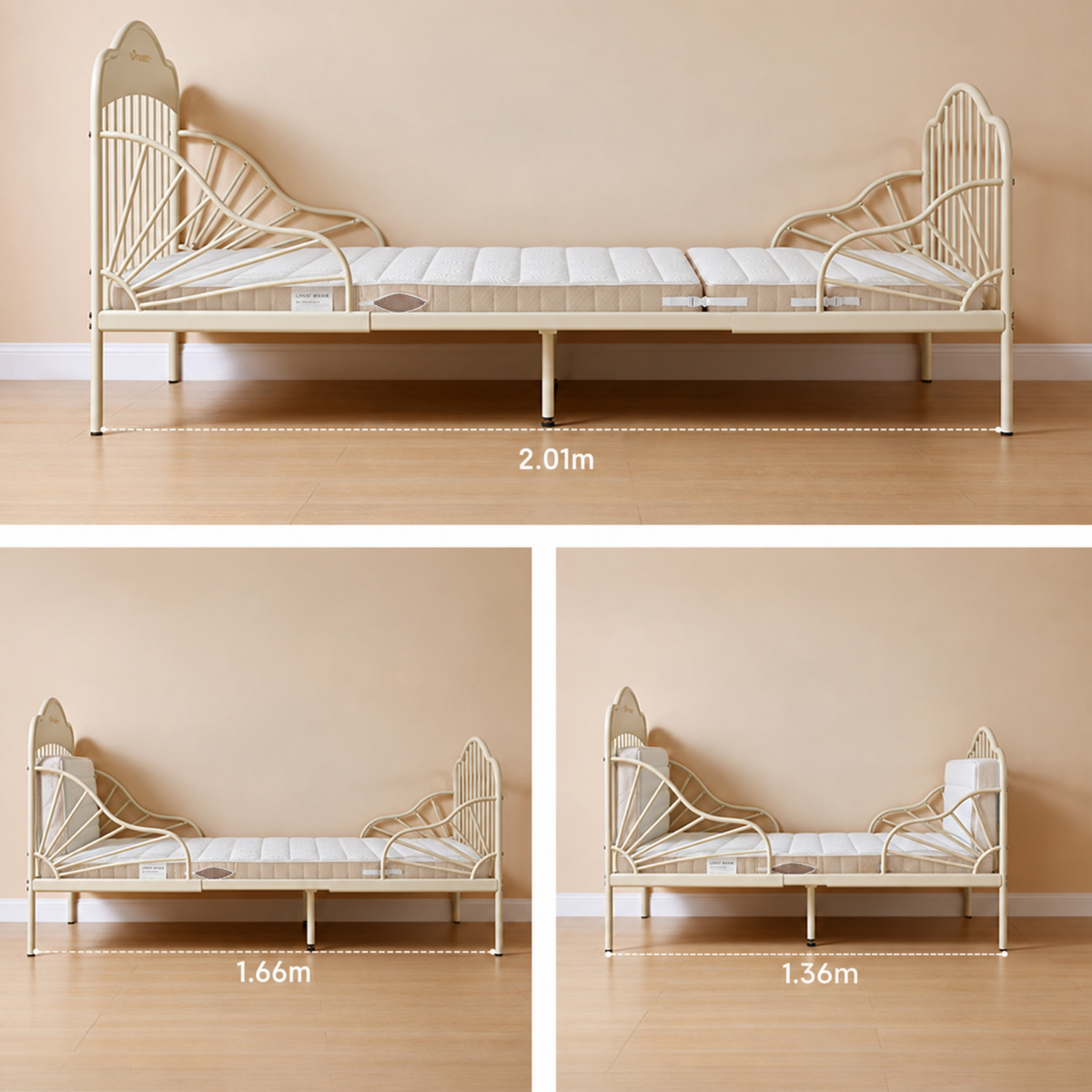 Linspire Lucia Kids Mattress for Extendable Bed, 80x200cm