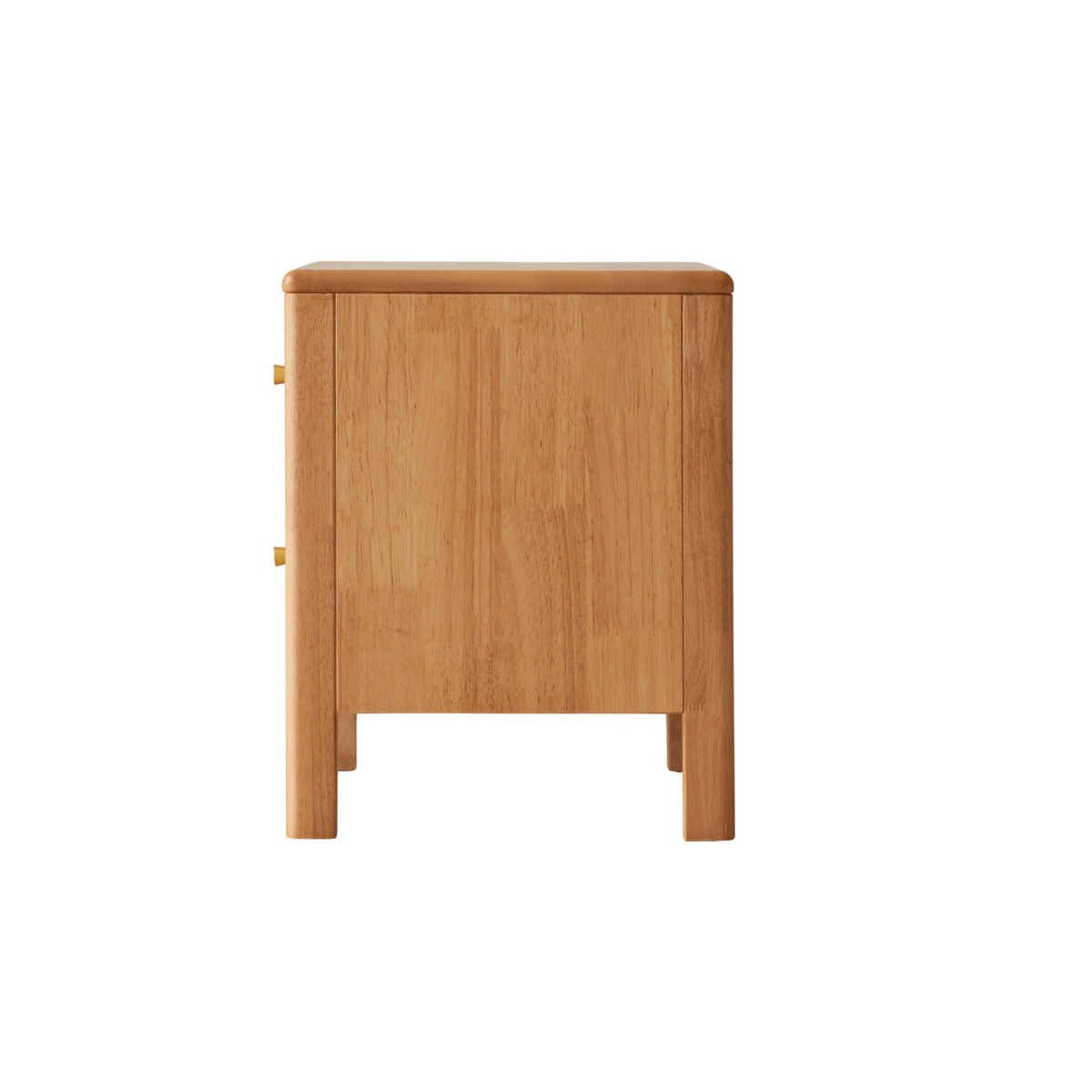 Solidwood Jinova Bedside Table, Natural Wood