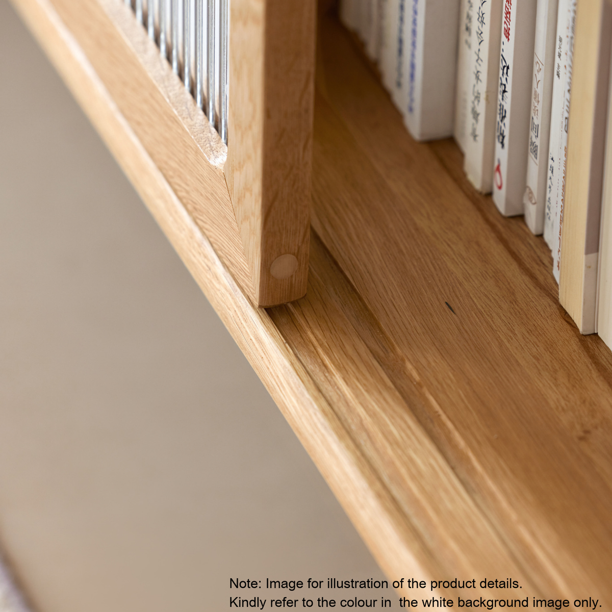 Solidwood Rainer W180cm Sliding-Doors Entertainment Unit, Walnut Oak