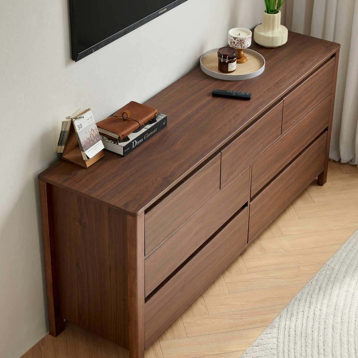 Linspire Ventus Chest Of 7 Drawers, W150cm