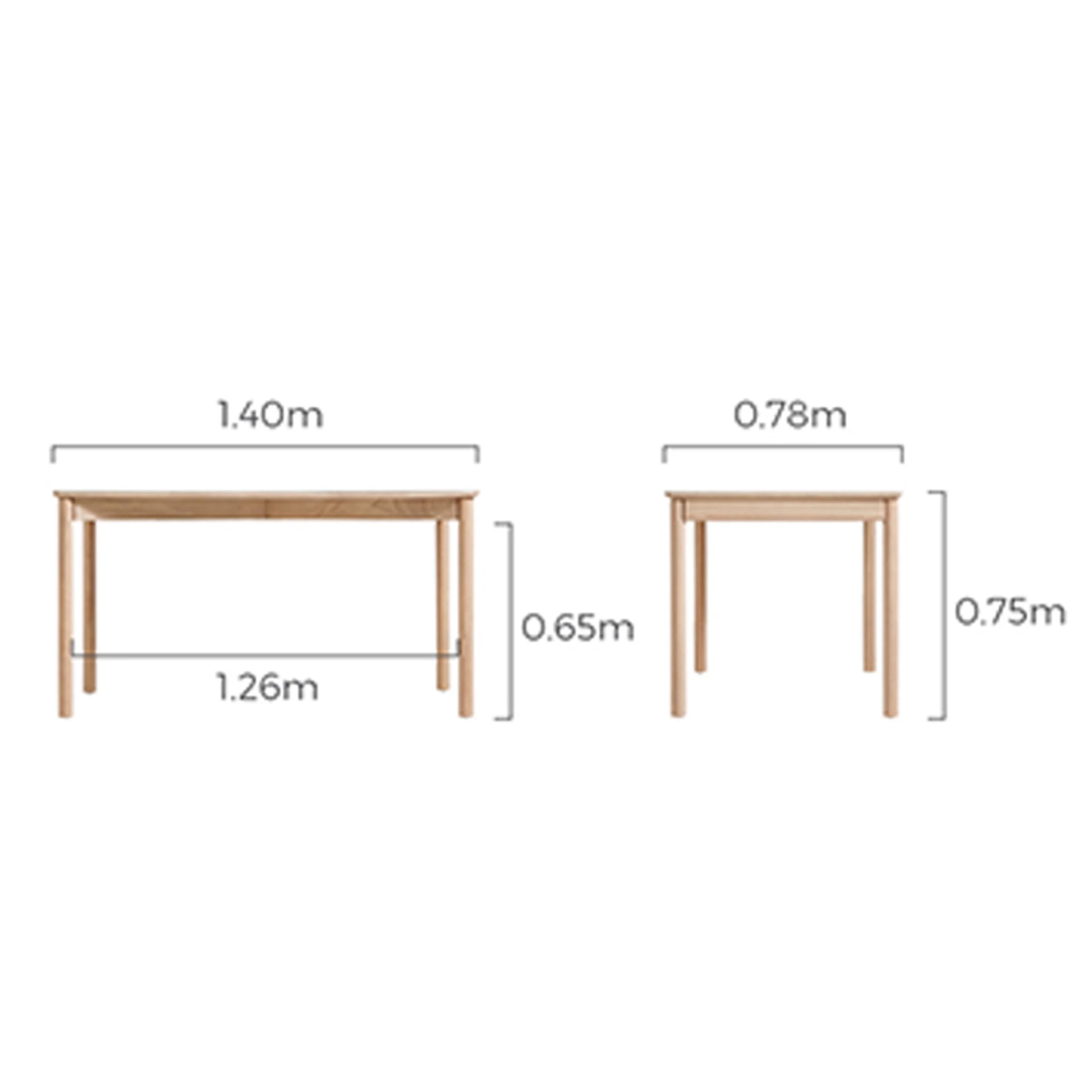 Linspire Bliss Dining Table, 140cm