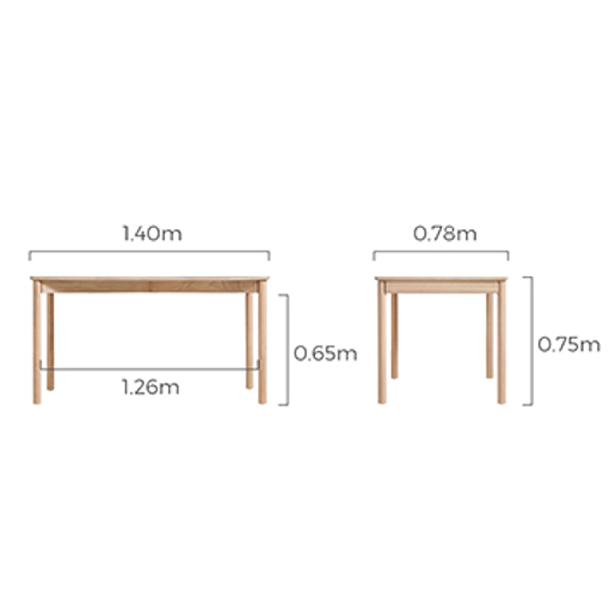Linspire Bliss Dining Table, 140cm