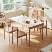 Linspire Bliss Dining Table with 4 Chairs Set, 140cm