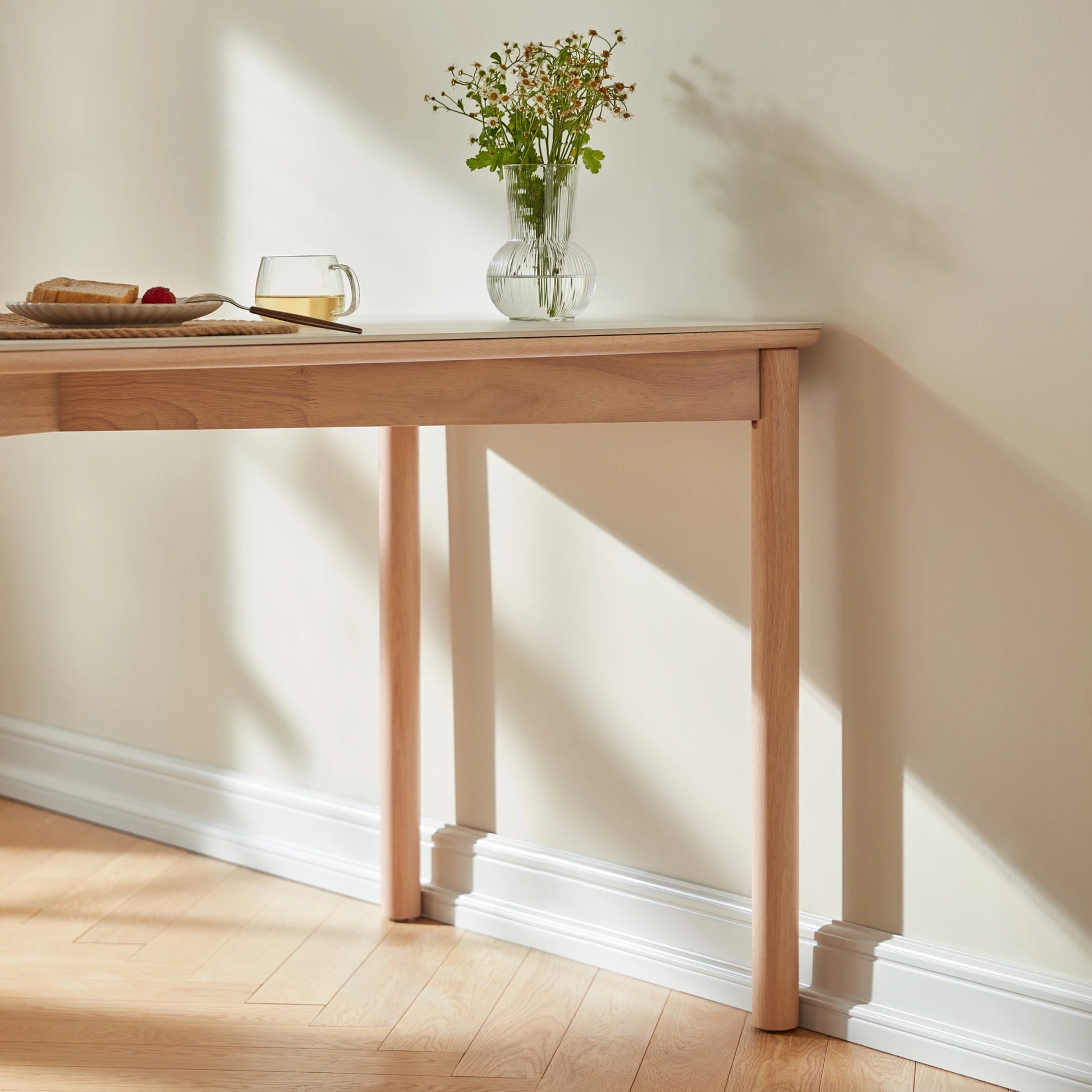Linspire Bliss Dining Table with 4 Chairs Set, 140cm