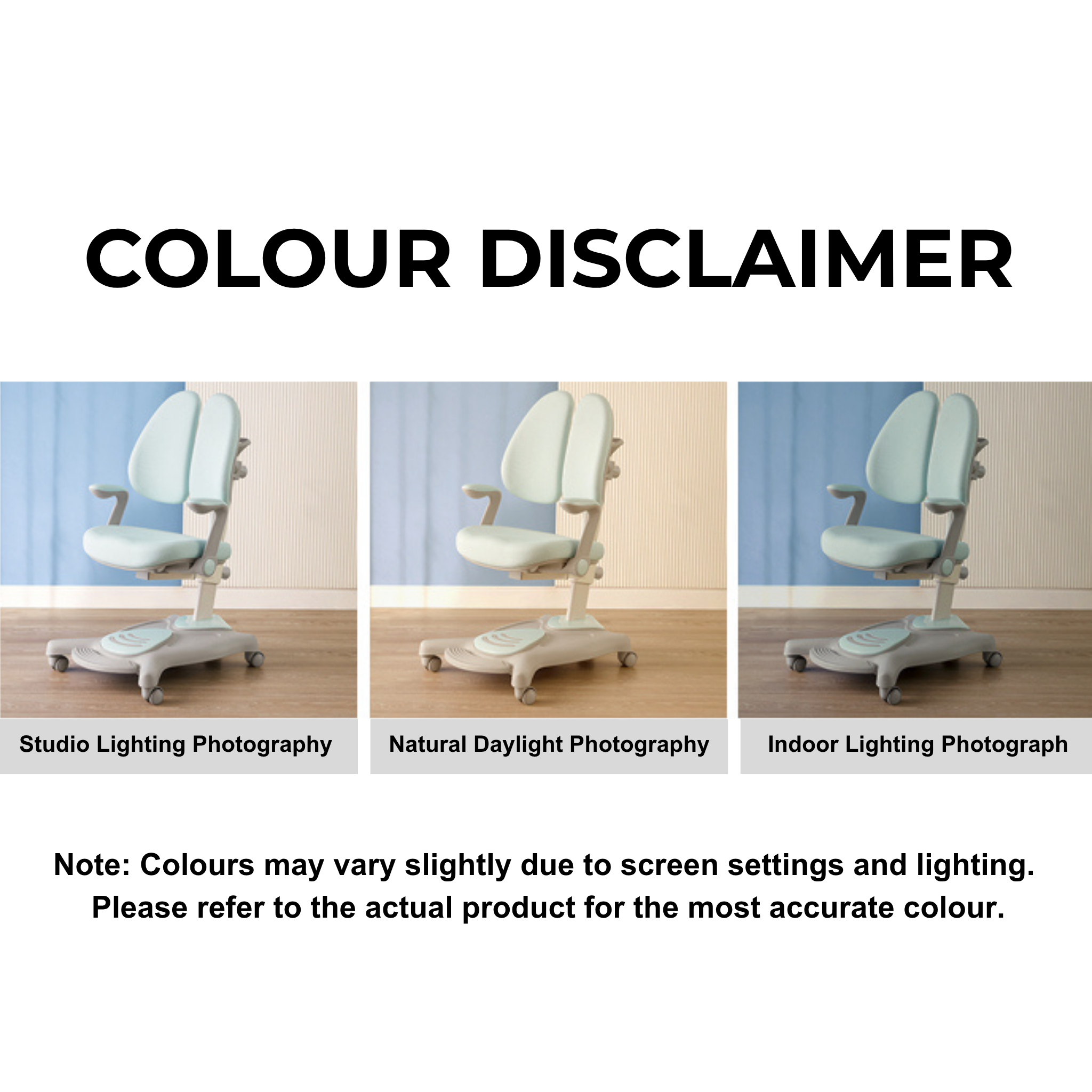 Linspire Bud Kids Desk Chair, Blue
