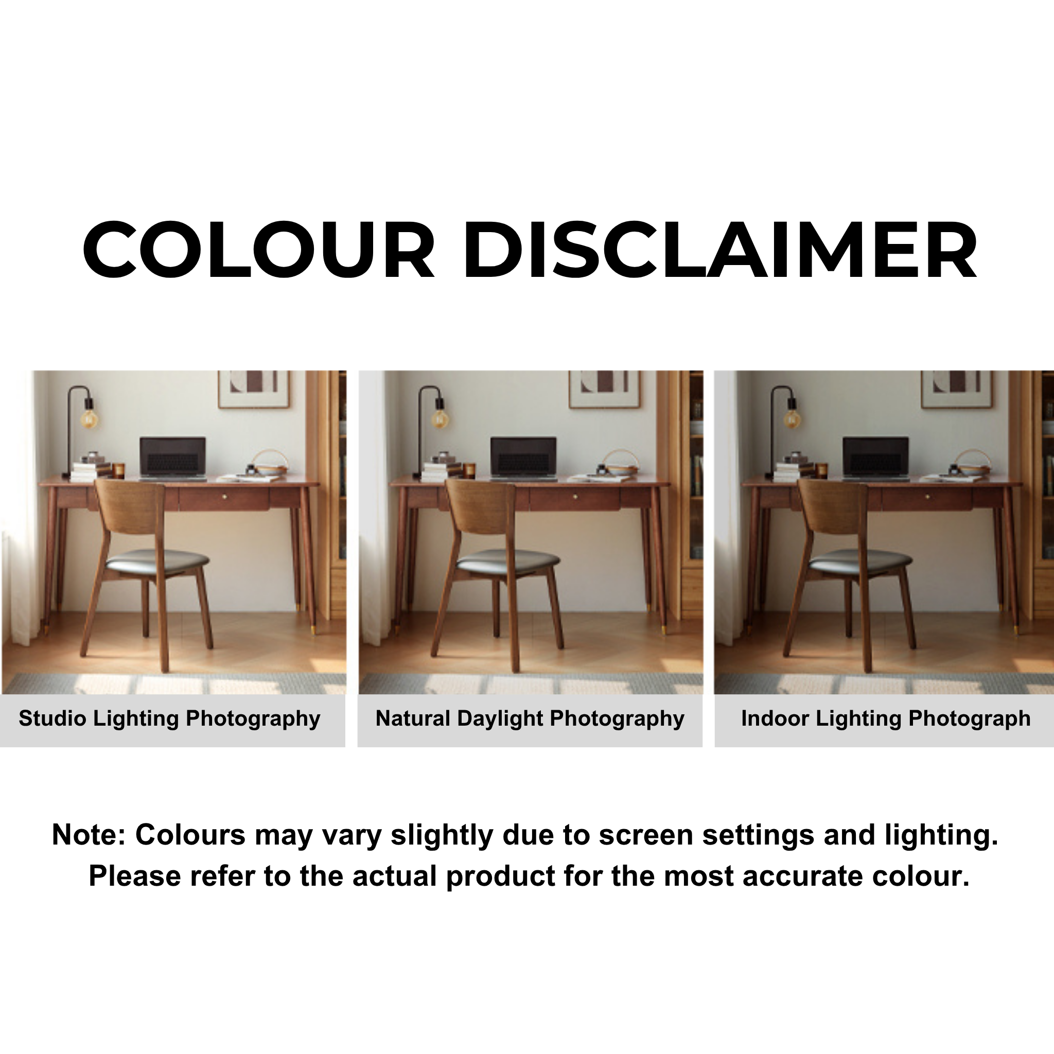 Linspire Edmond Solid Wood Desk, W120cm