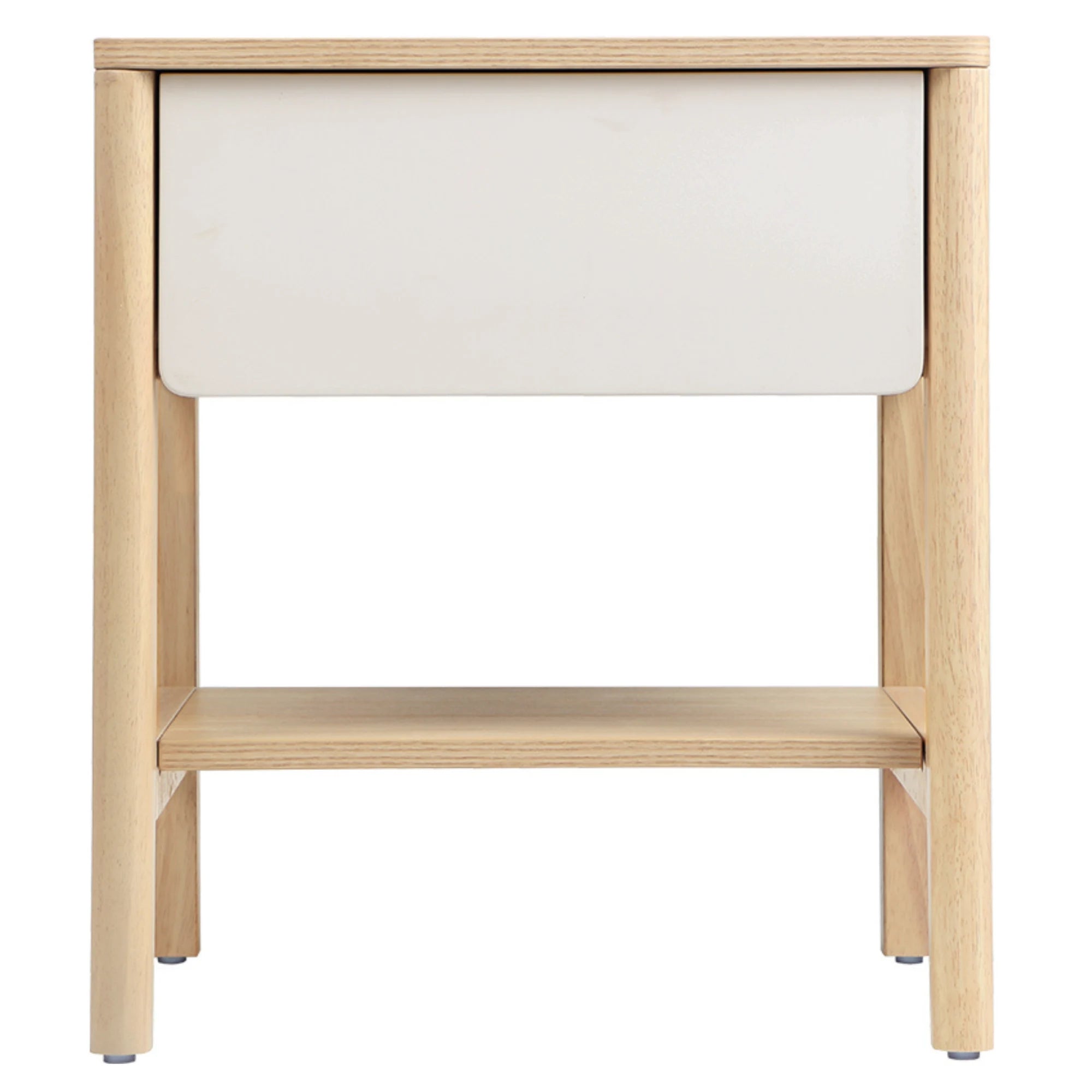 Linspire Evelyn Bedside Table, Natural Wood