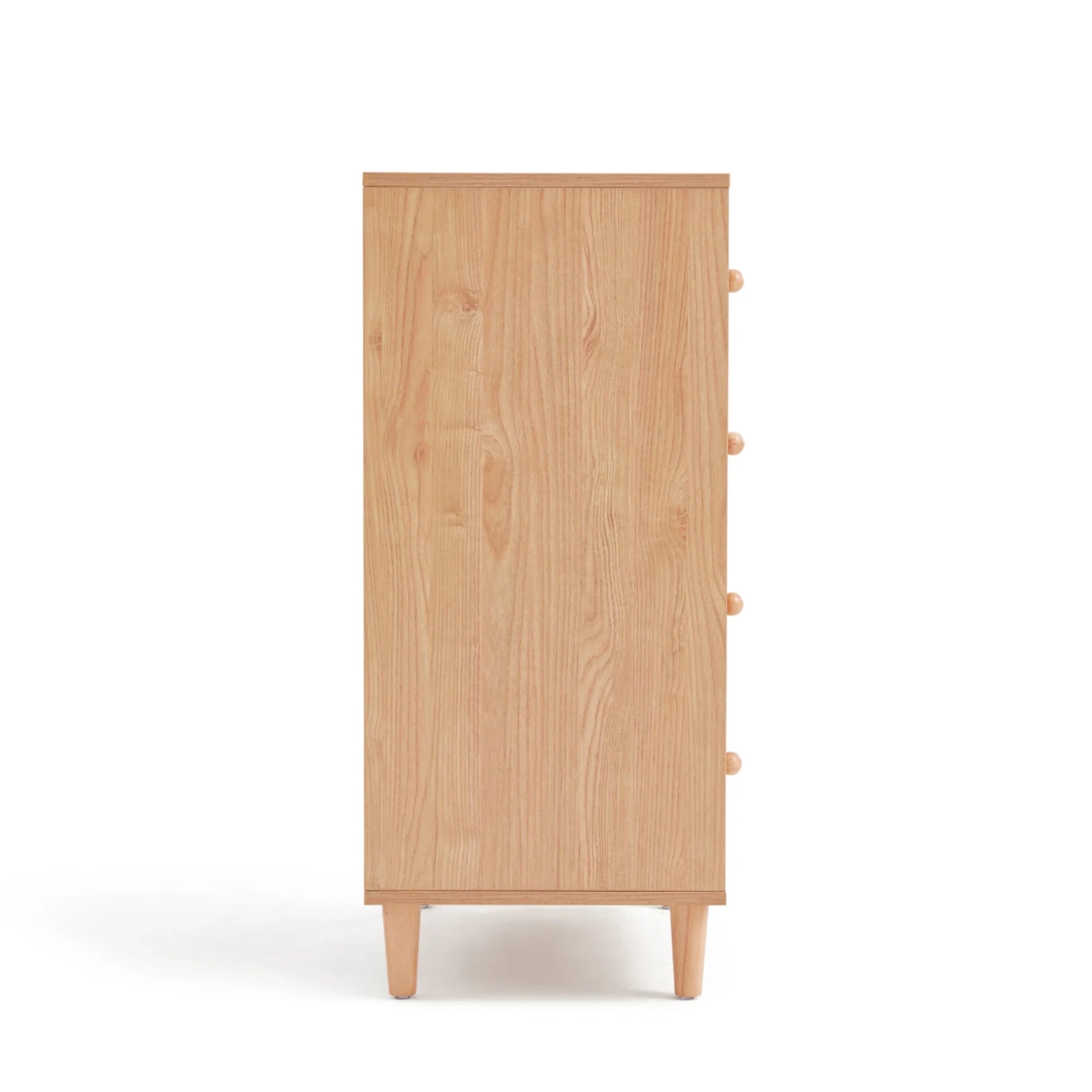Linspire Fresko Chest of 4 Drawers, Natural Wood