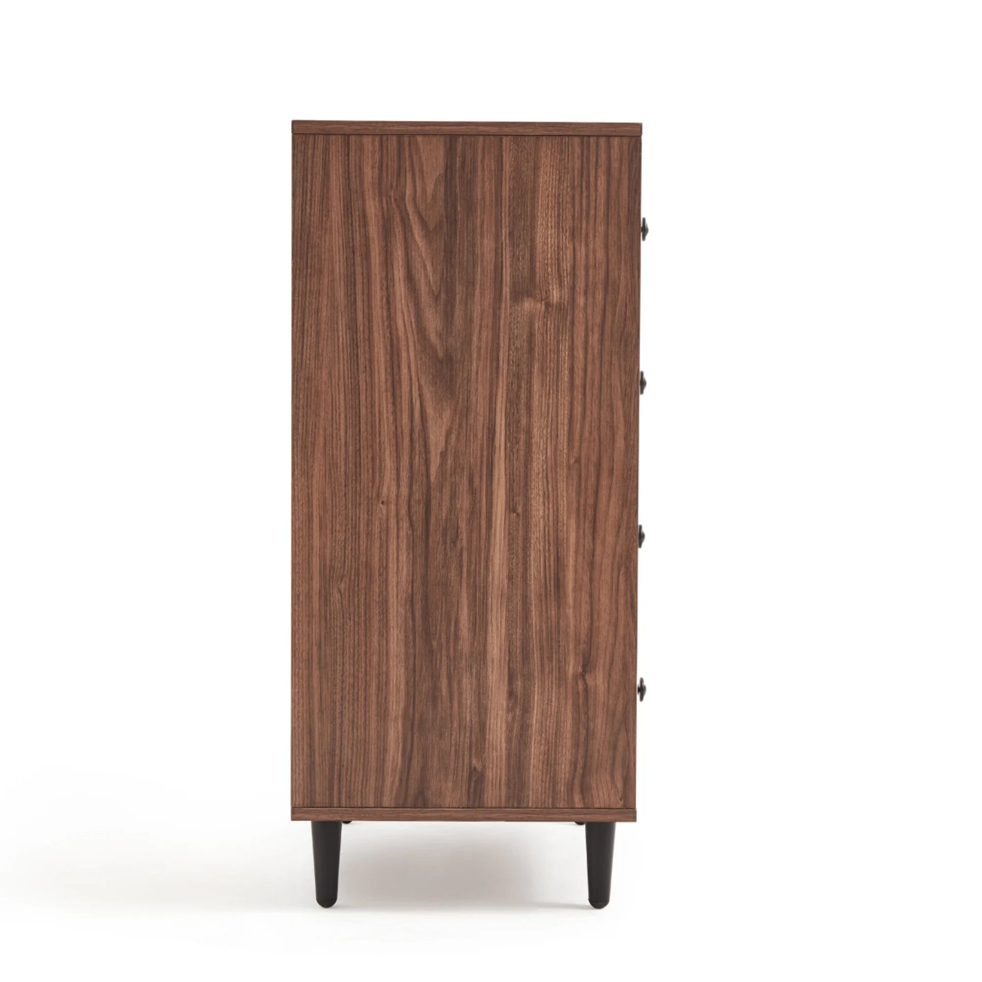 Linspire Fresko Chest of 4 Drawers, White & Dark Wood