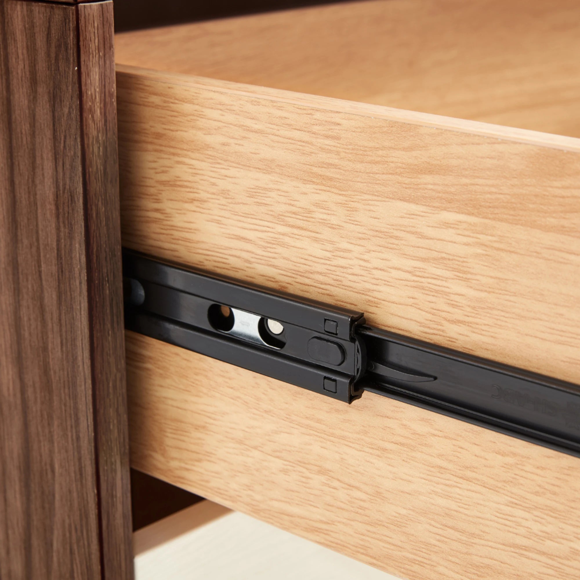 Linspire Fresko Chest of 4 Drawers, White & Dark Wood