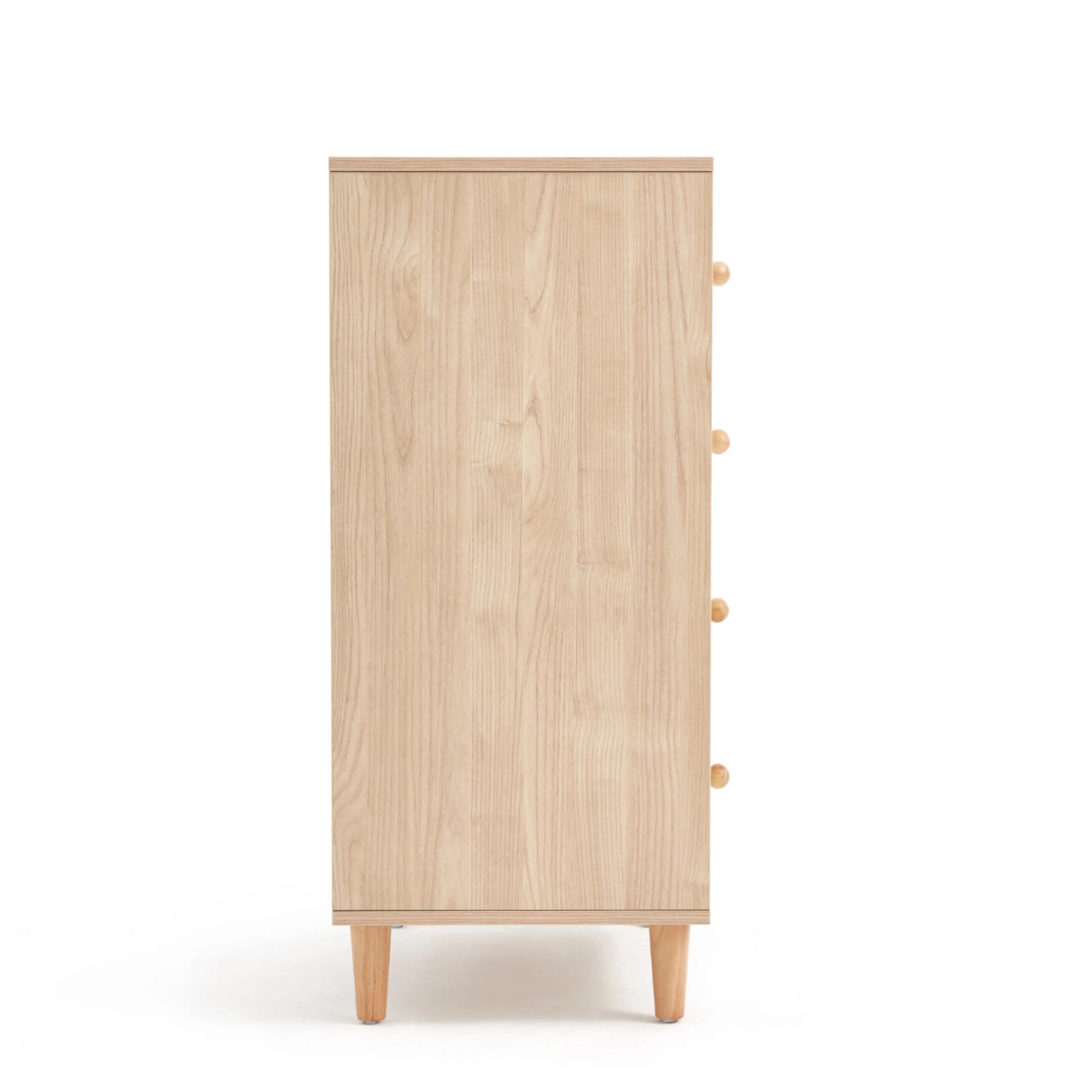 Linspire Fresko Chest of 4 Drawers, White, Narrow