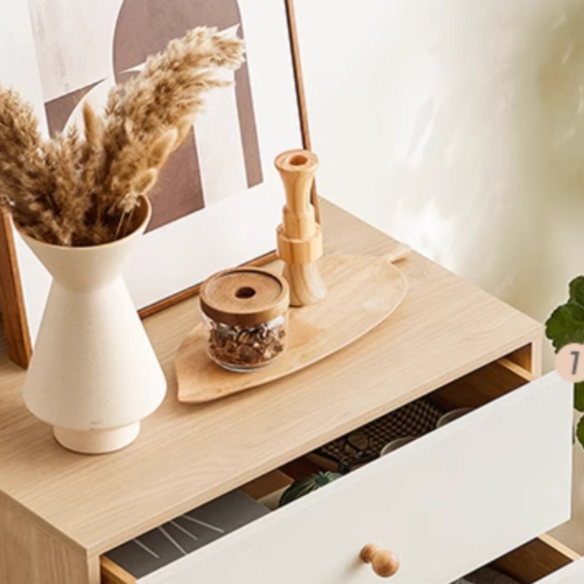 Linspire Fresko Chest of 5 Drawers, White, Narrow