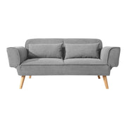 Linspire Fusion 2-Seater Sofa Bed, Grey