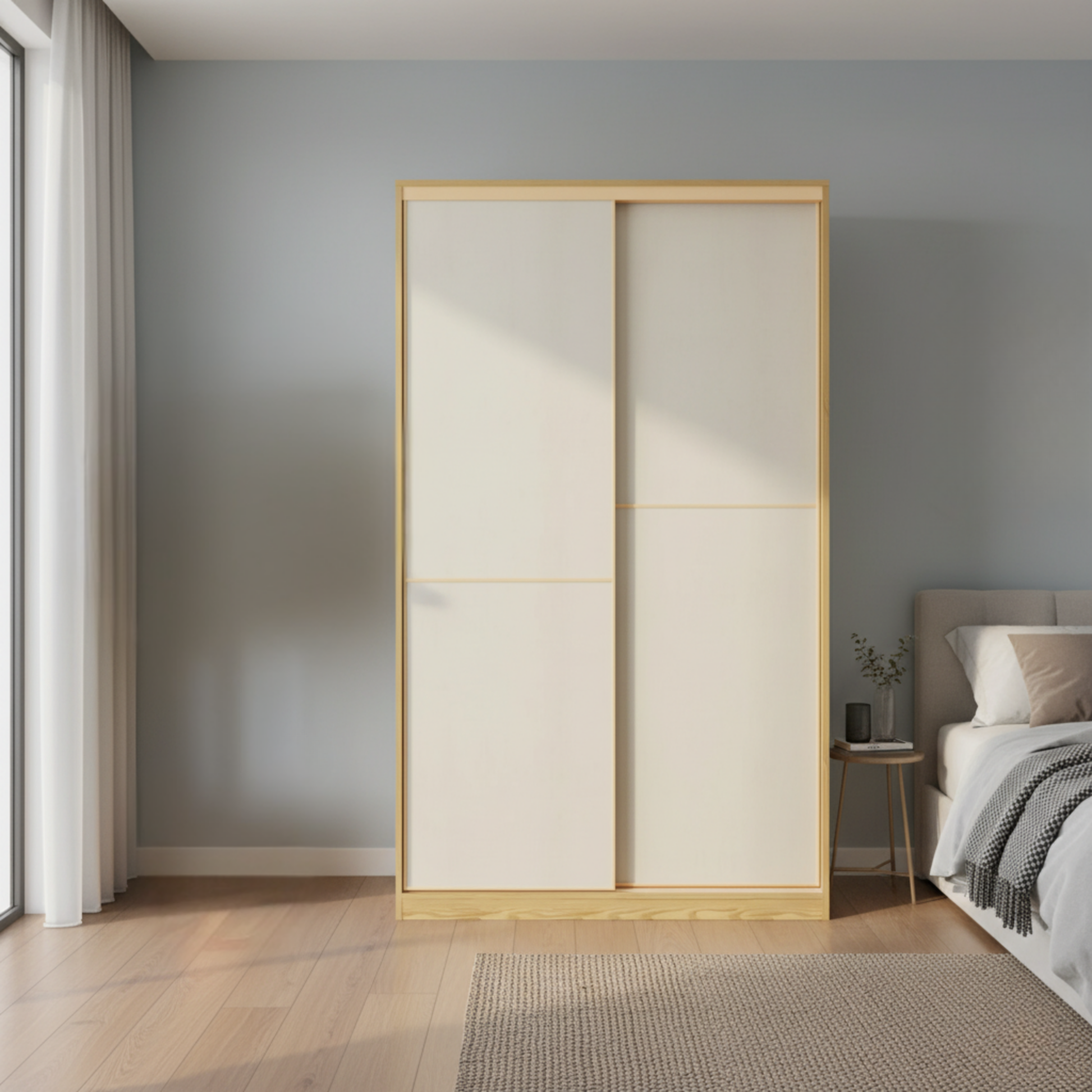 Linspire Grace Sliding Door Wardrobe, W120cm