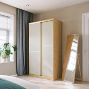 Linspire Grace Sliding Door Wardrobe, 120cm