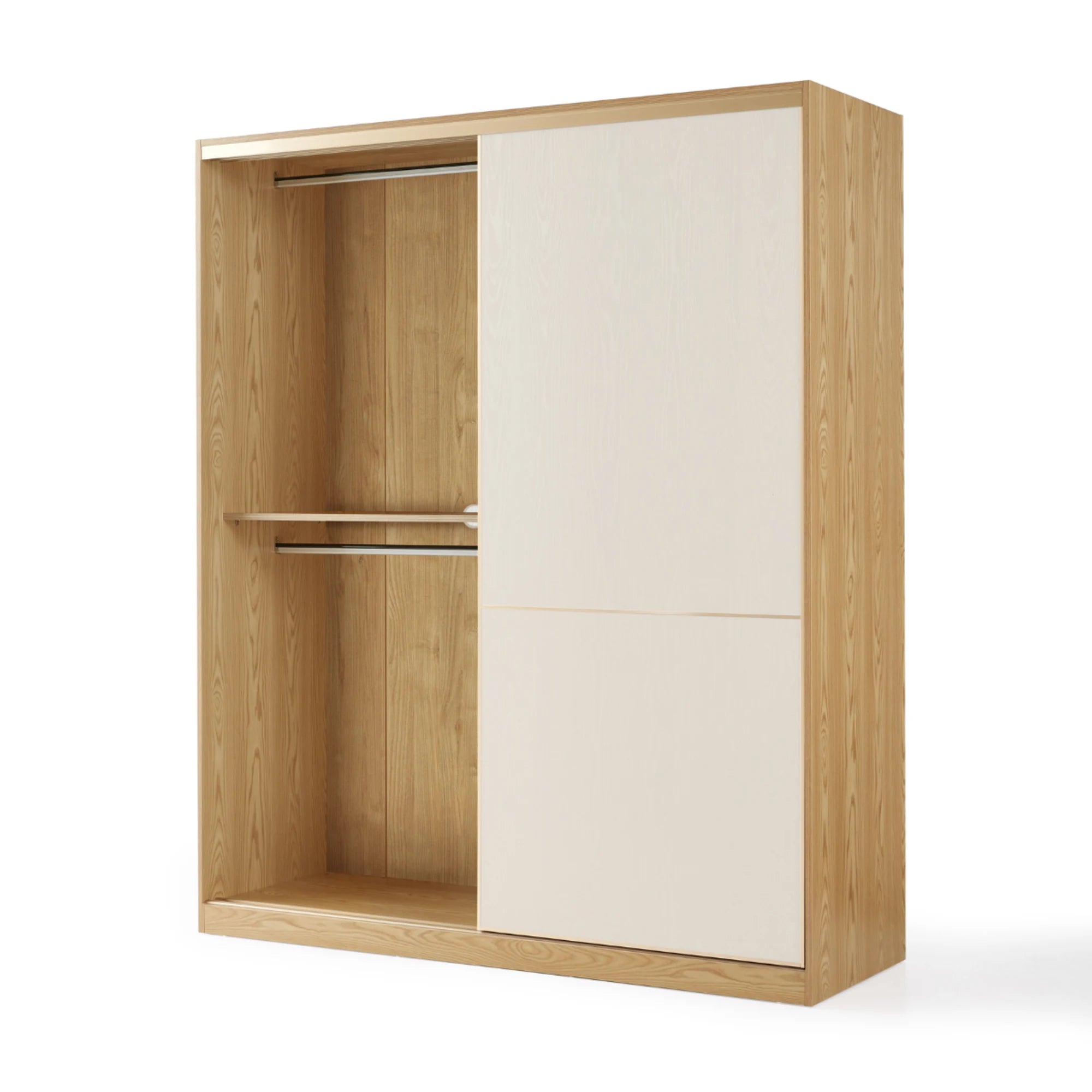 Linspire Grace Sliding Door Wardrobe, 160cm