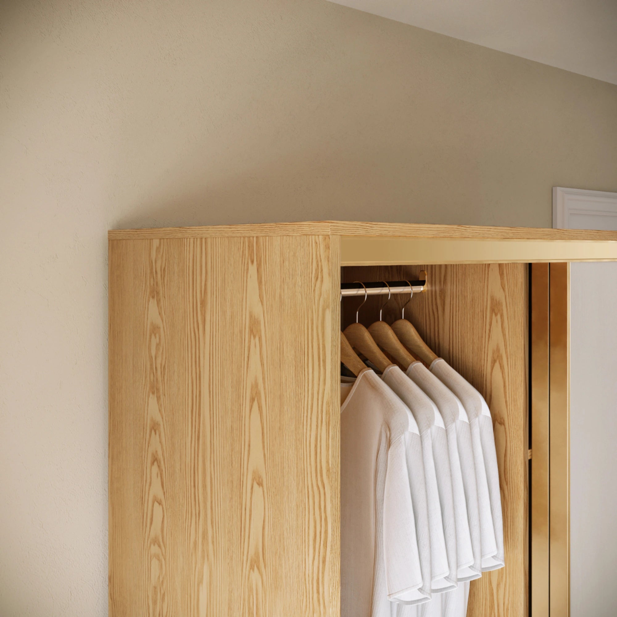 Linspire Grace Sliding Door Wardrobe, 160cm