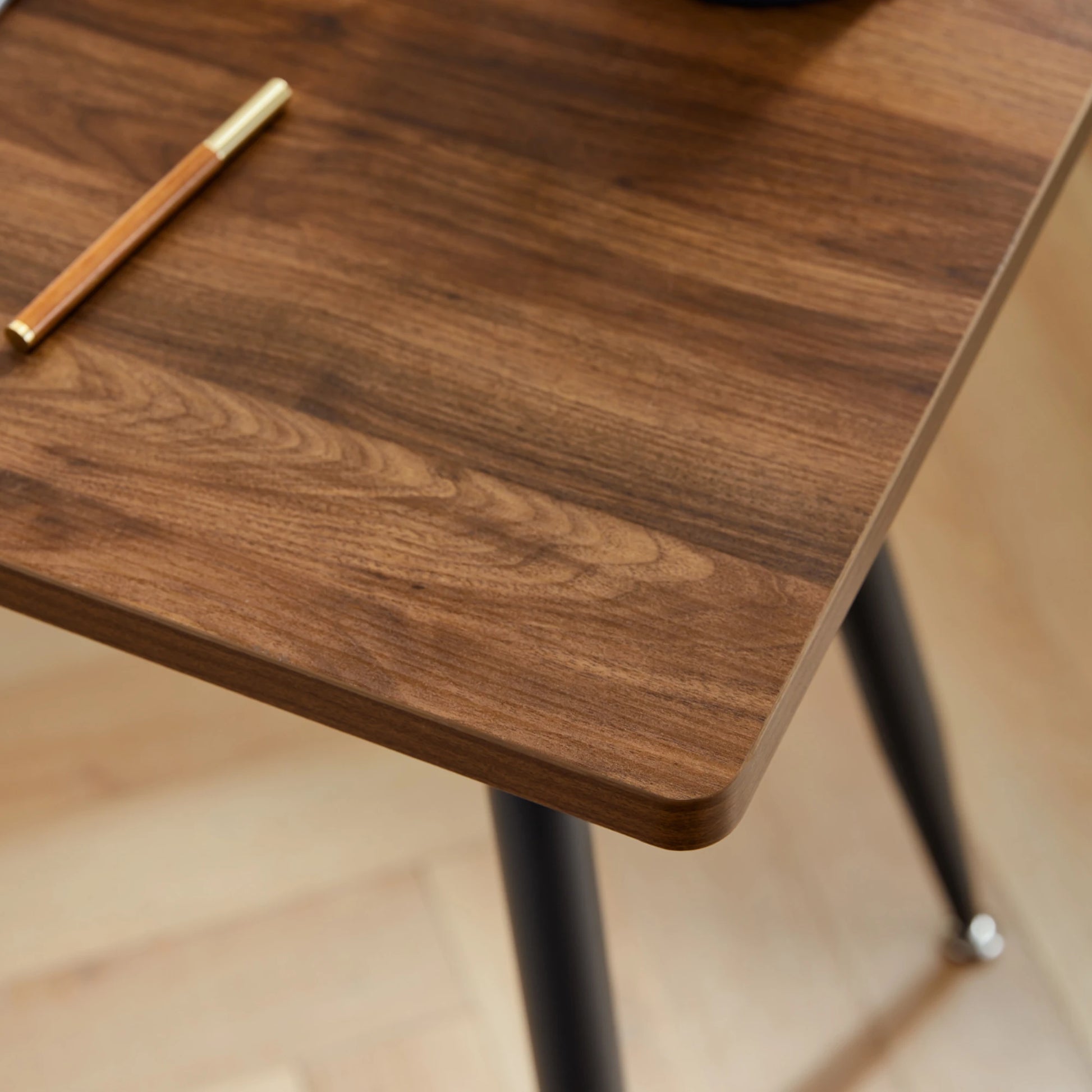 Linspire Grand Computer Desk, Dark Wood