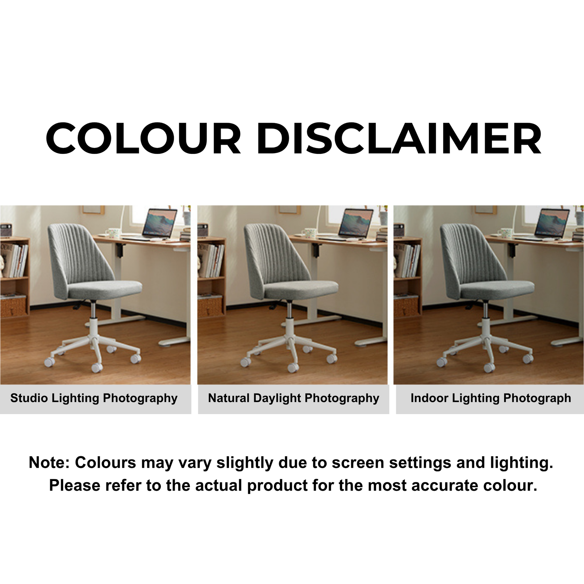 Linspire Haze Office Chair, Grey