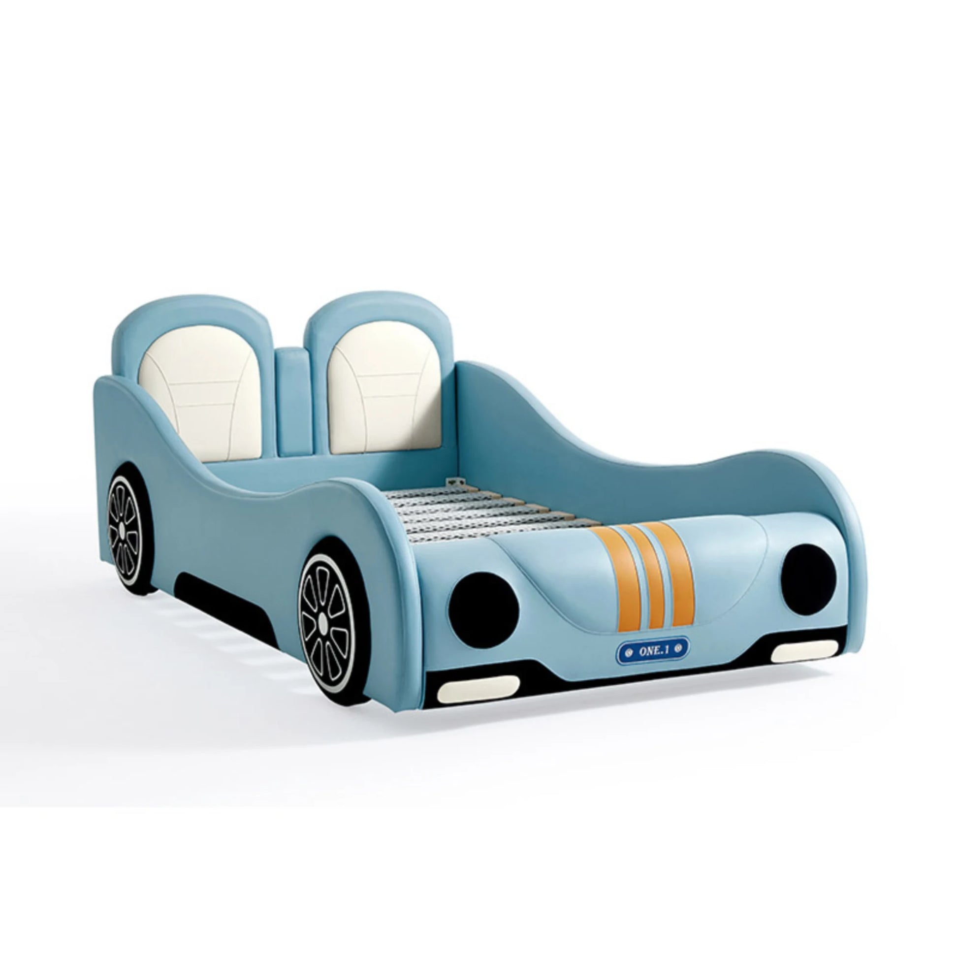 Linspire Herbie Car Styling Kids Global Queen Bed Frame