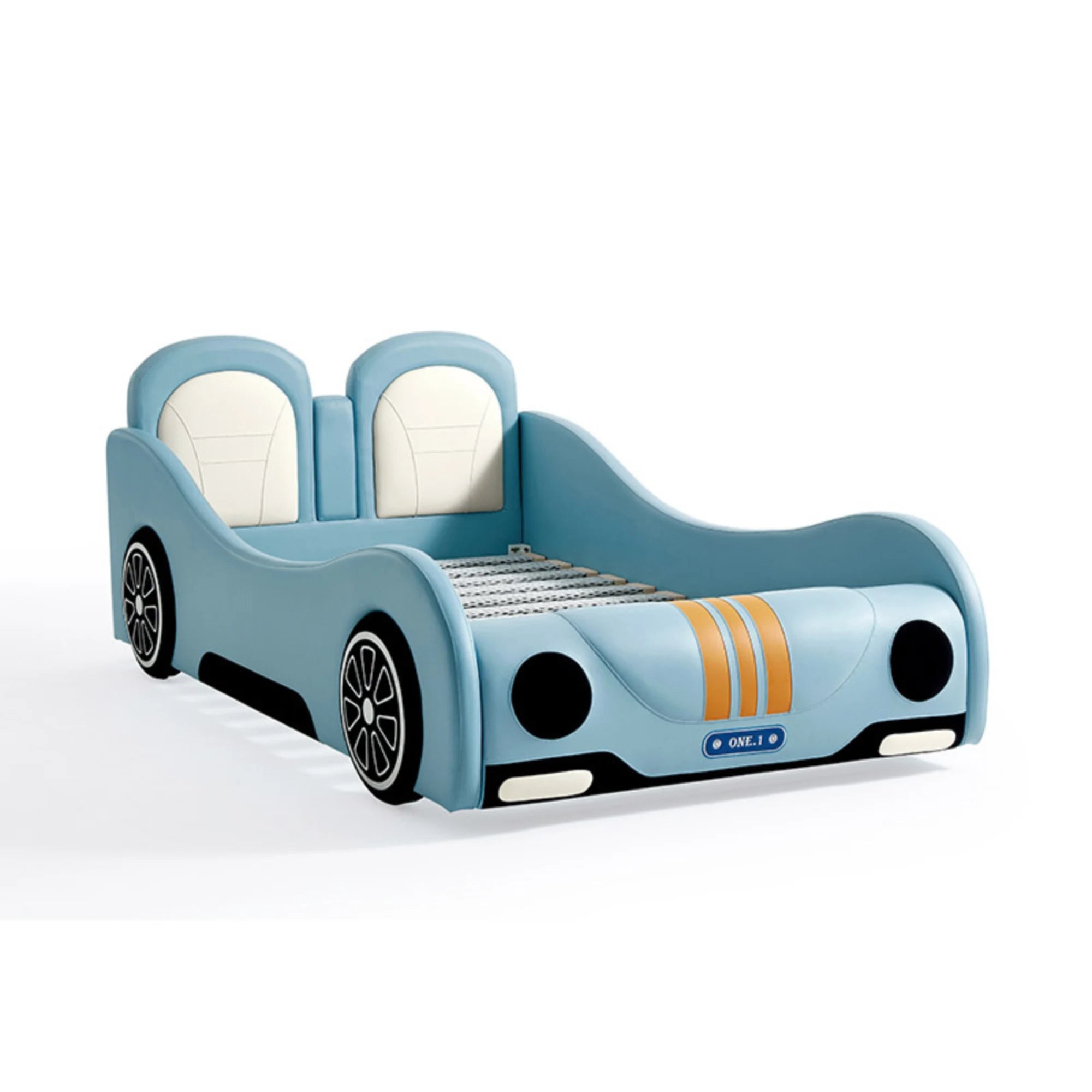 Linspire Herbie Car Styling Kids Global Queen Bed Frame