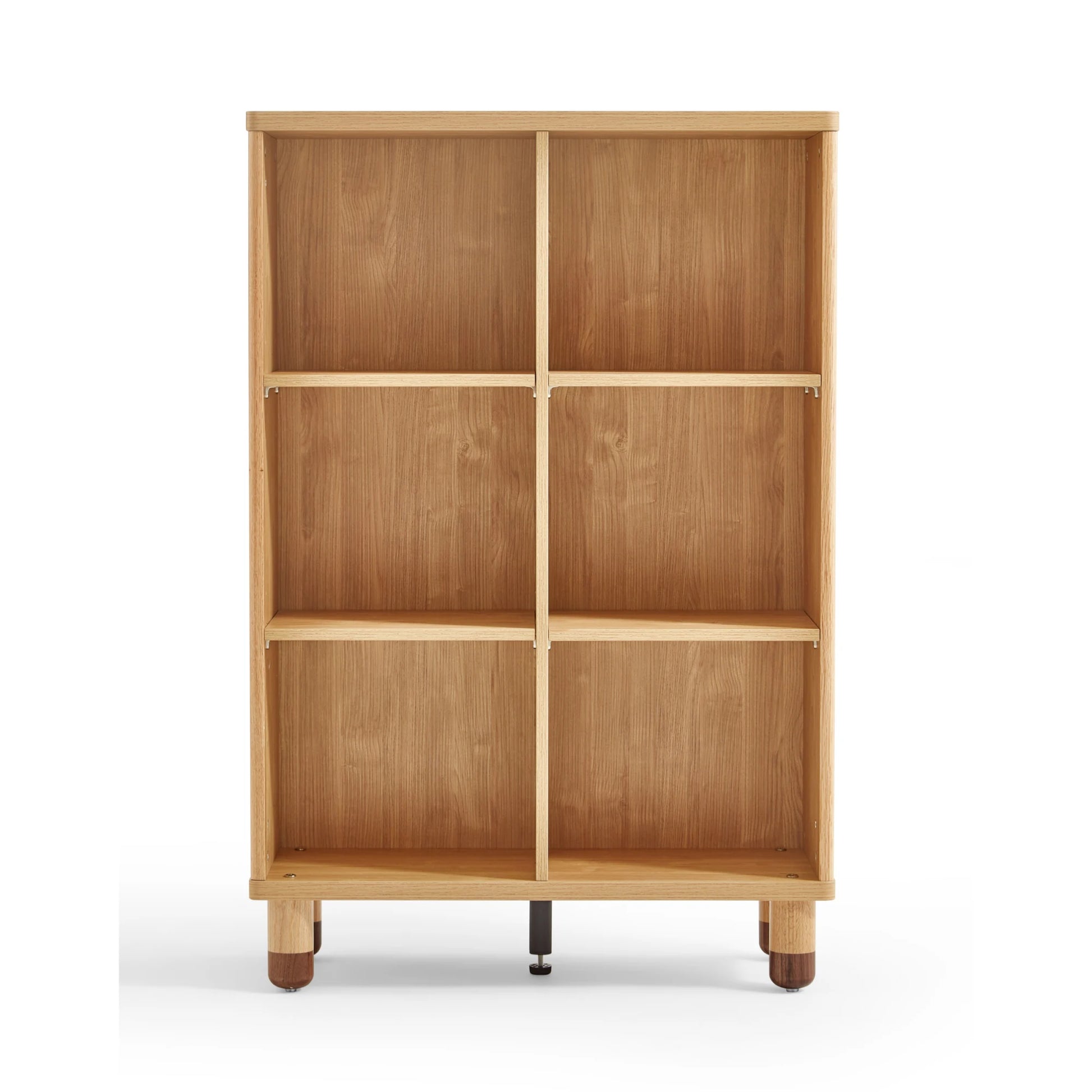 Linspire Horizon Kids 6 Cube Bookshelf, Natural Wood