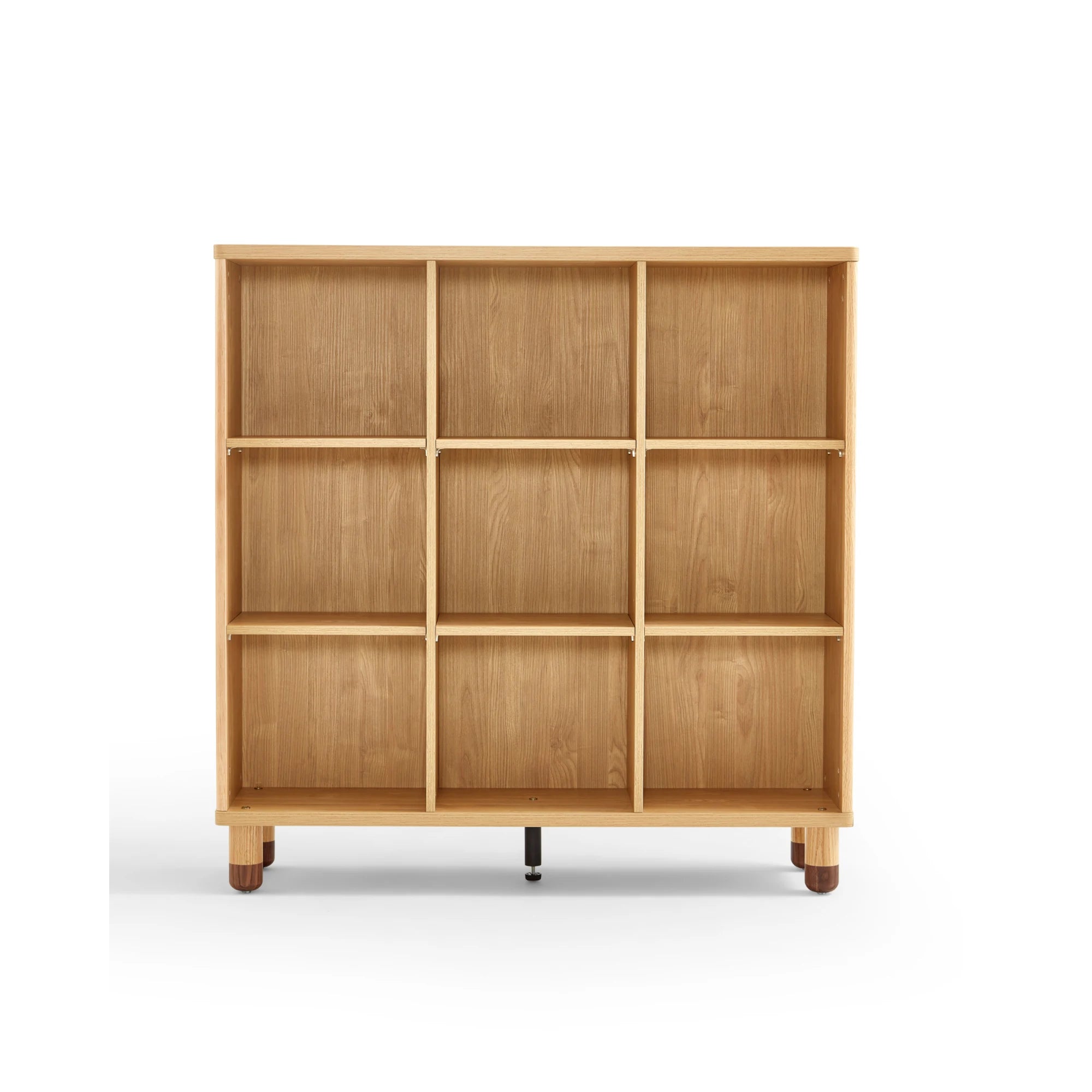 Linspire Horizon Kids 9 Cube Bookshelf, Natural Wood