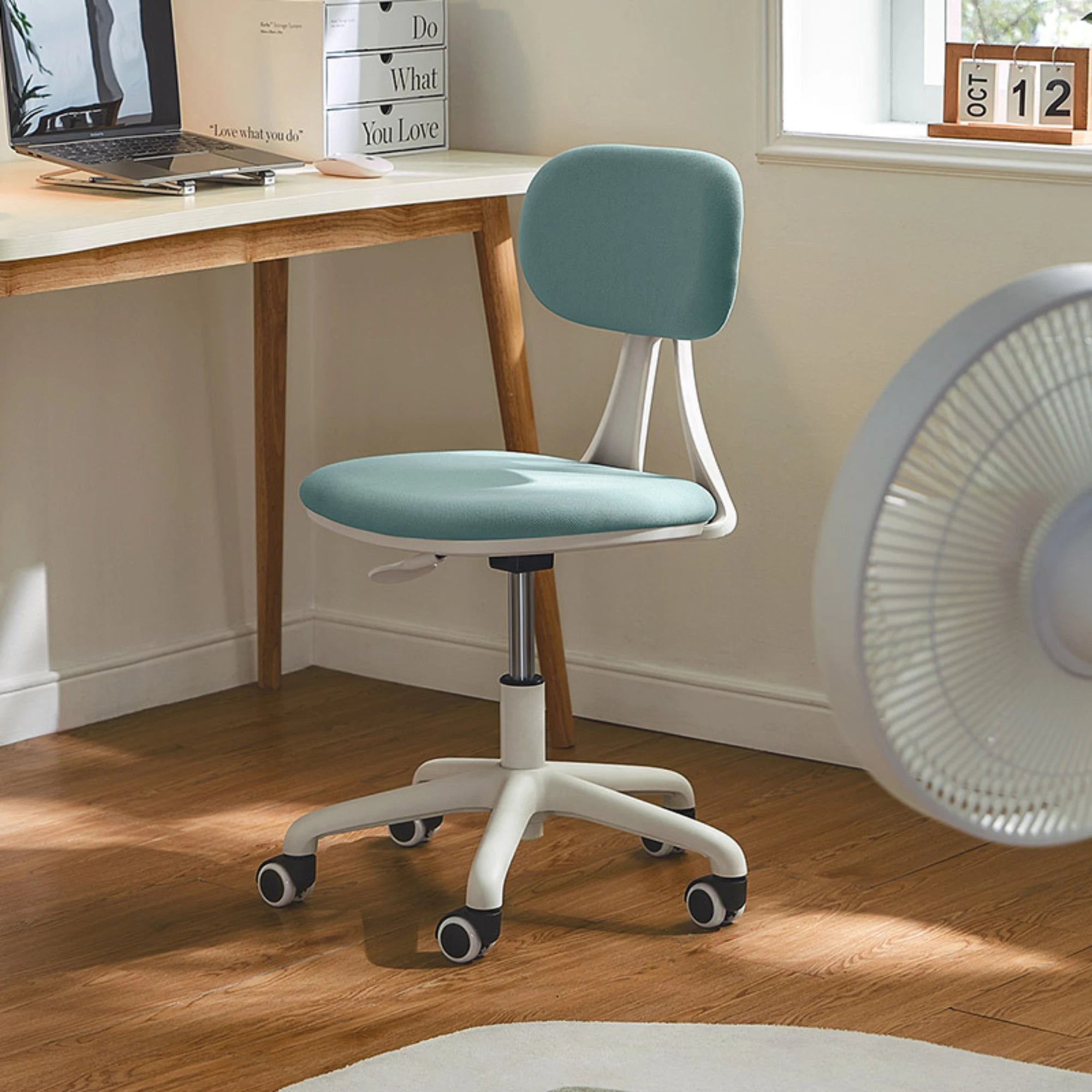 Linspire Hygge Office Chair, Teal