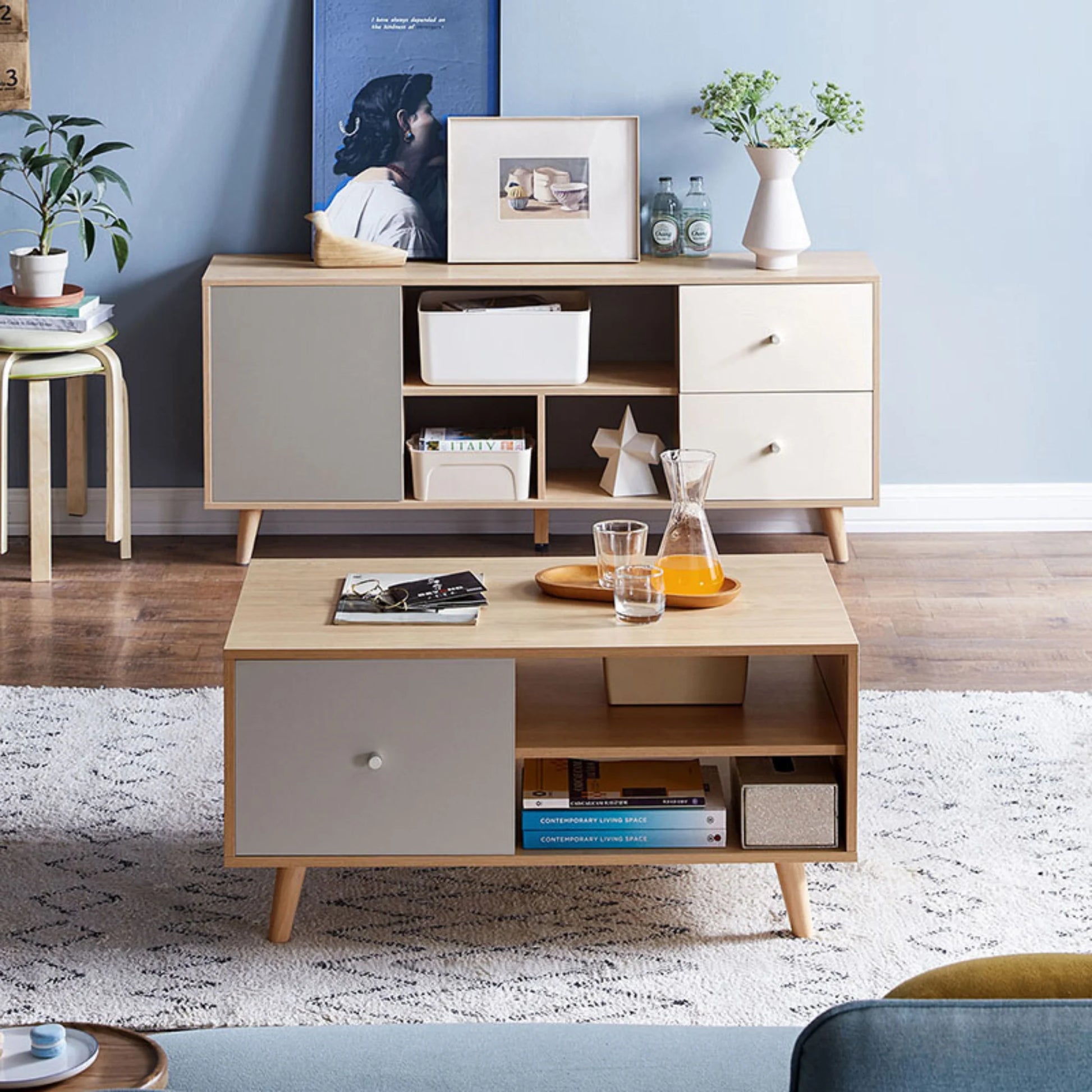 Linspire Juniper Sideboard, White