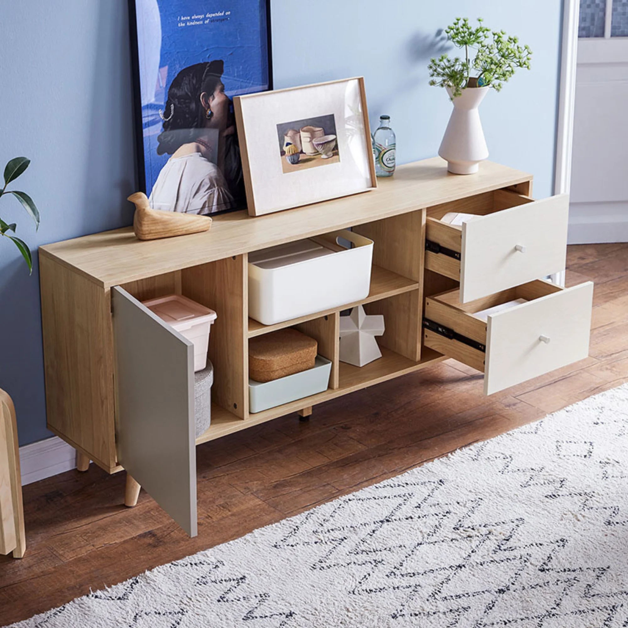 Linspire Juniper Sideboard, White