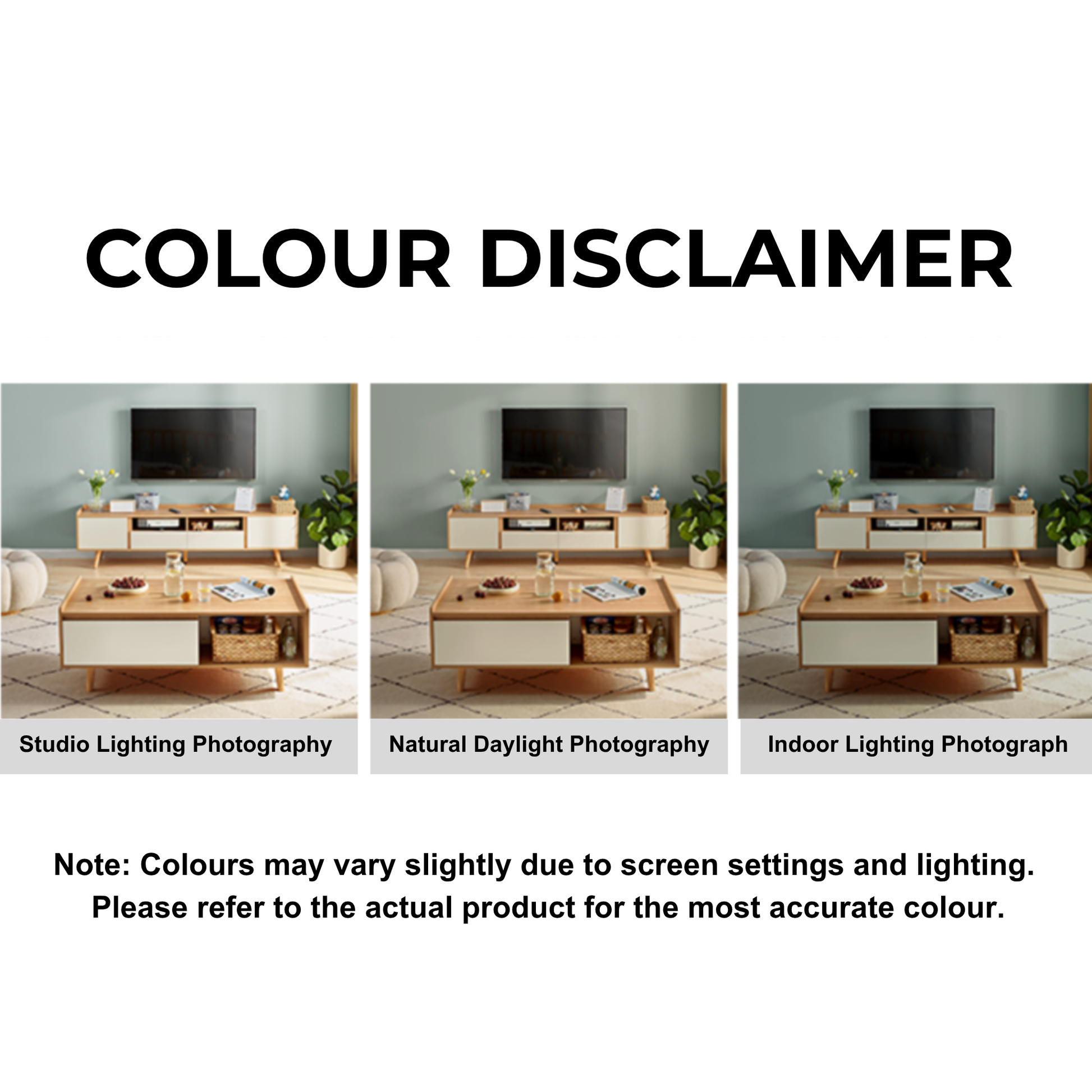 Linspire Karo Coffee Table, Natural Wood