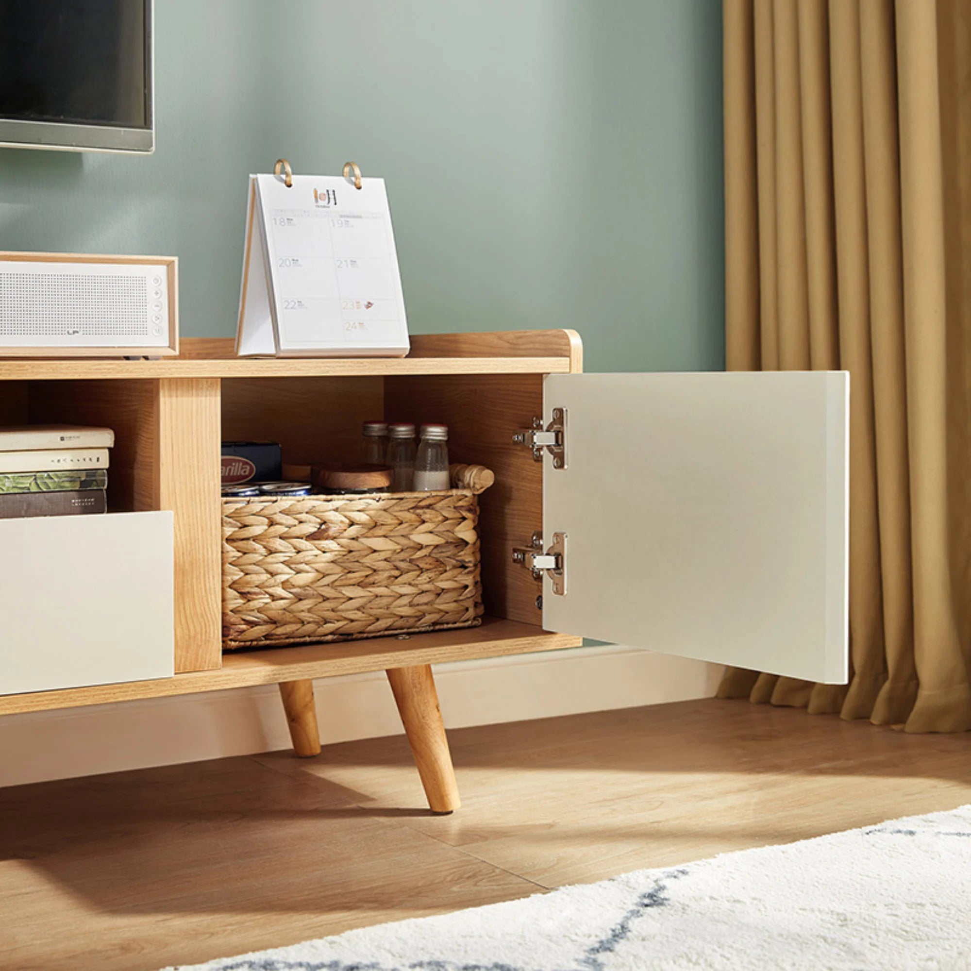 Linspire Karo Entertainment Unit, White