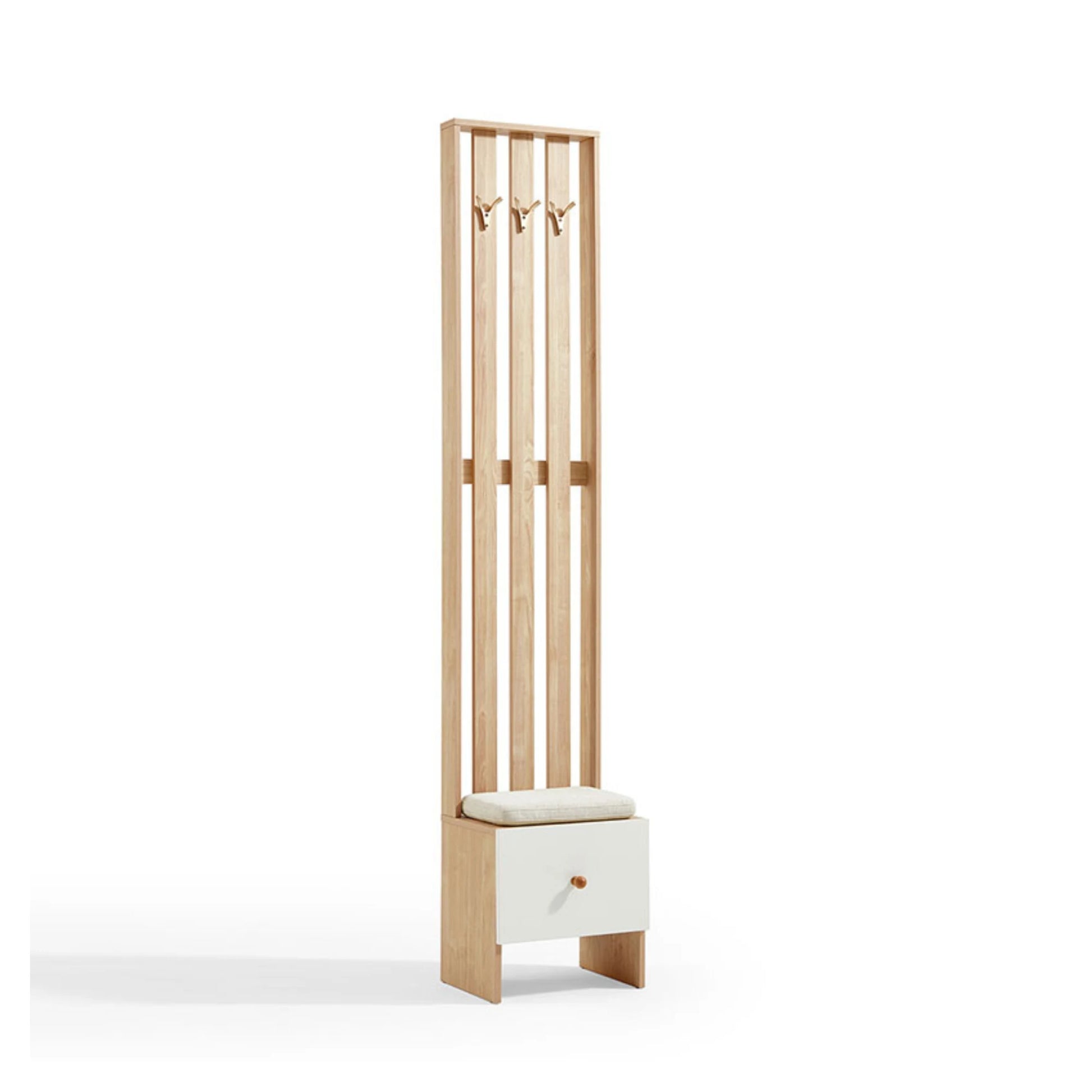Linspire Miro Room Divider, Natural Wood